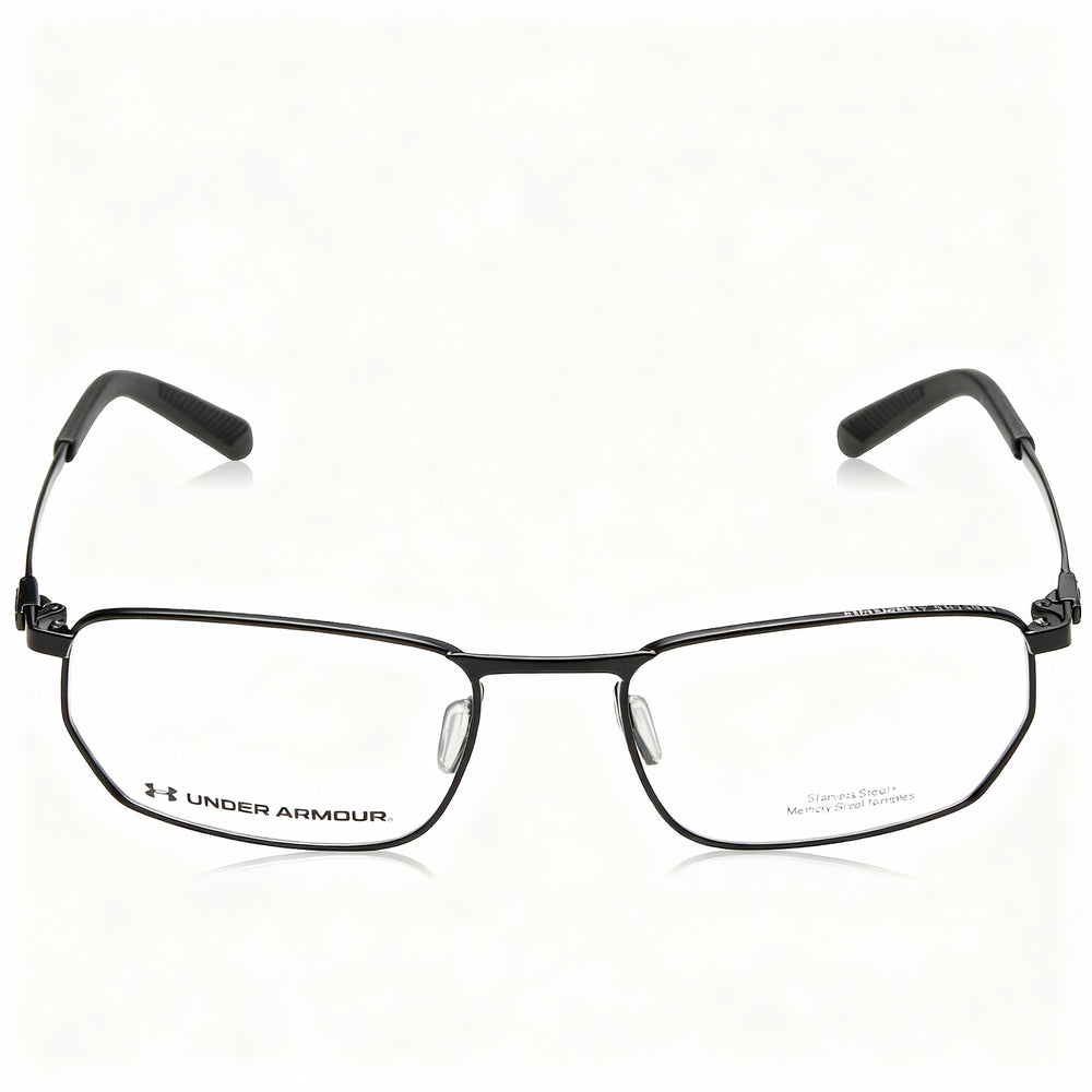 Under Armour UA 5046/G Men's Stainless Steel Optical Frames in Matt Black, 55mm Lens Width