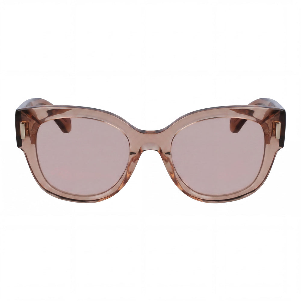 Salvatore Ferragamo Sf2007s Women's Transparent Nude Pink Acetate UV Protection Sunglasses 51mm
