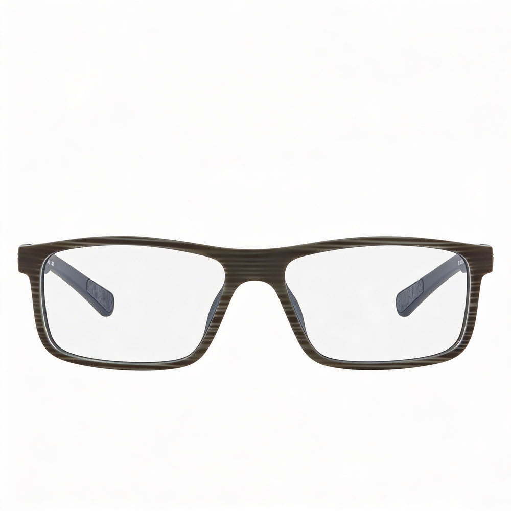 Costa Del Mar Men's 6a8004v Ocean Ridge 100 Plastic Matte Silver Teak Non- Demo Lens Eyeglasses 55mm