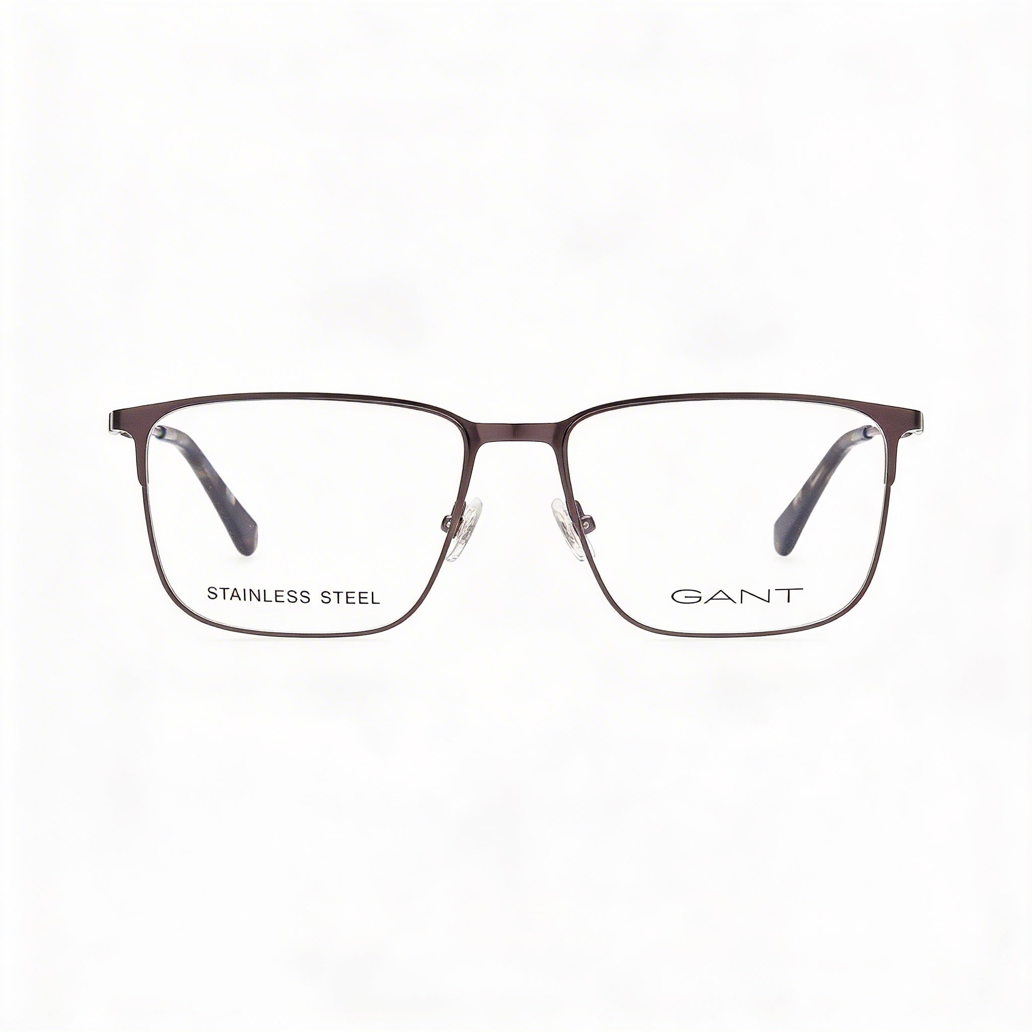 GANT Ga3241 Gafas Unisex con Montura de Acero Inoxidable en Níquel Oscuro Anticuado Mate - 53mm, Photo 2