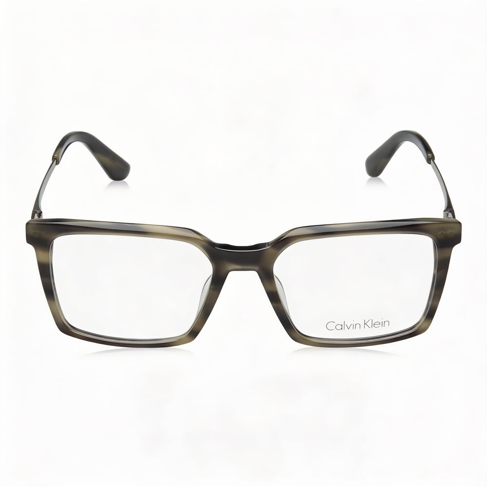 Calvin Klein Ck22510 Gafas de sol polarizadas unisex con montura metálica en Gris Habana, 54mm