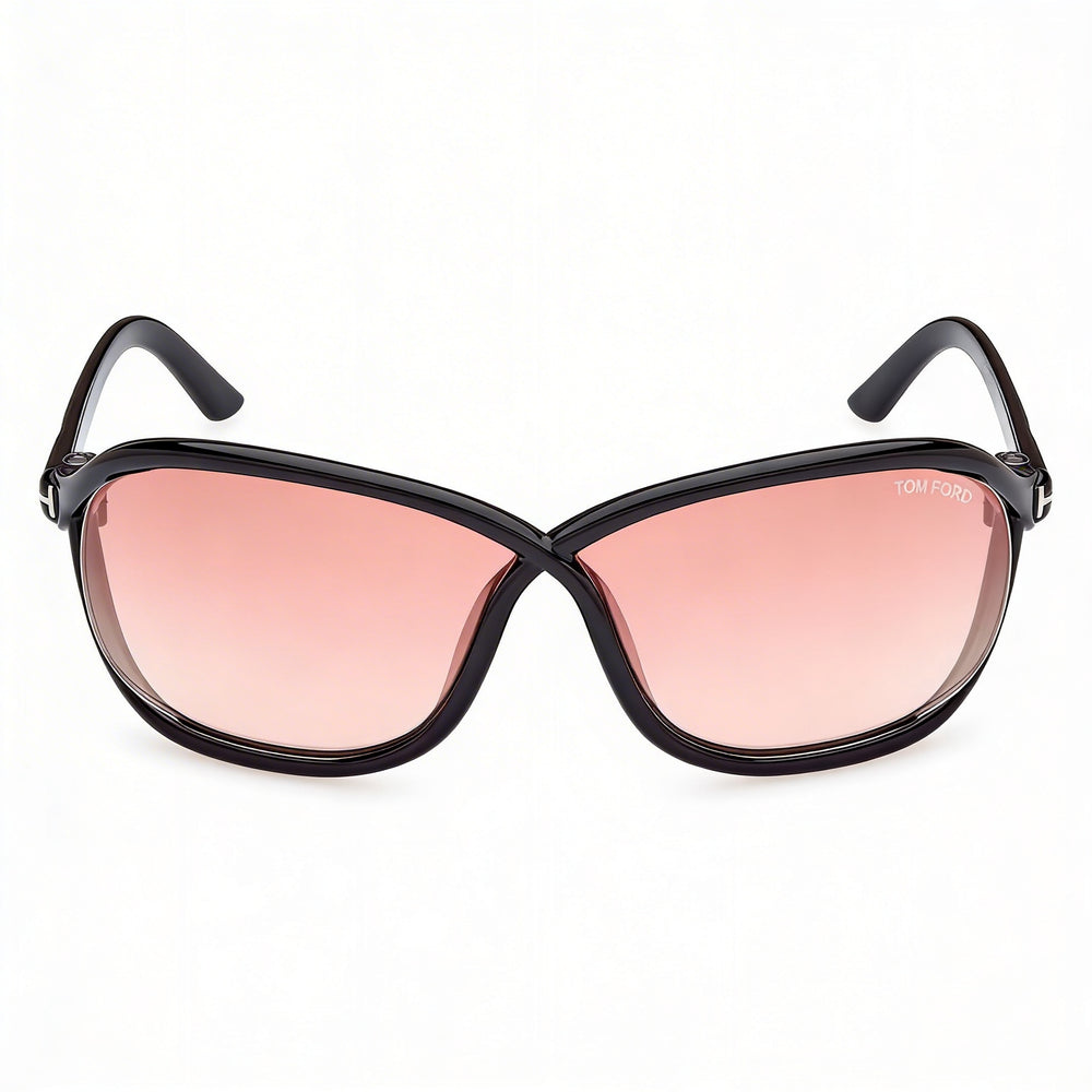 Gafas de sol Tom Ford Sports Collection para mujer con montura multicolor, protección UV y lentes no polarizadas para uso deportivo.