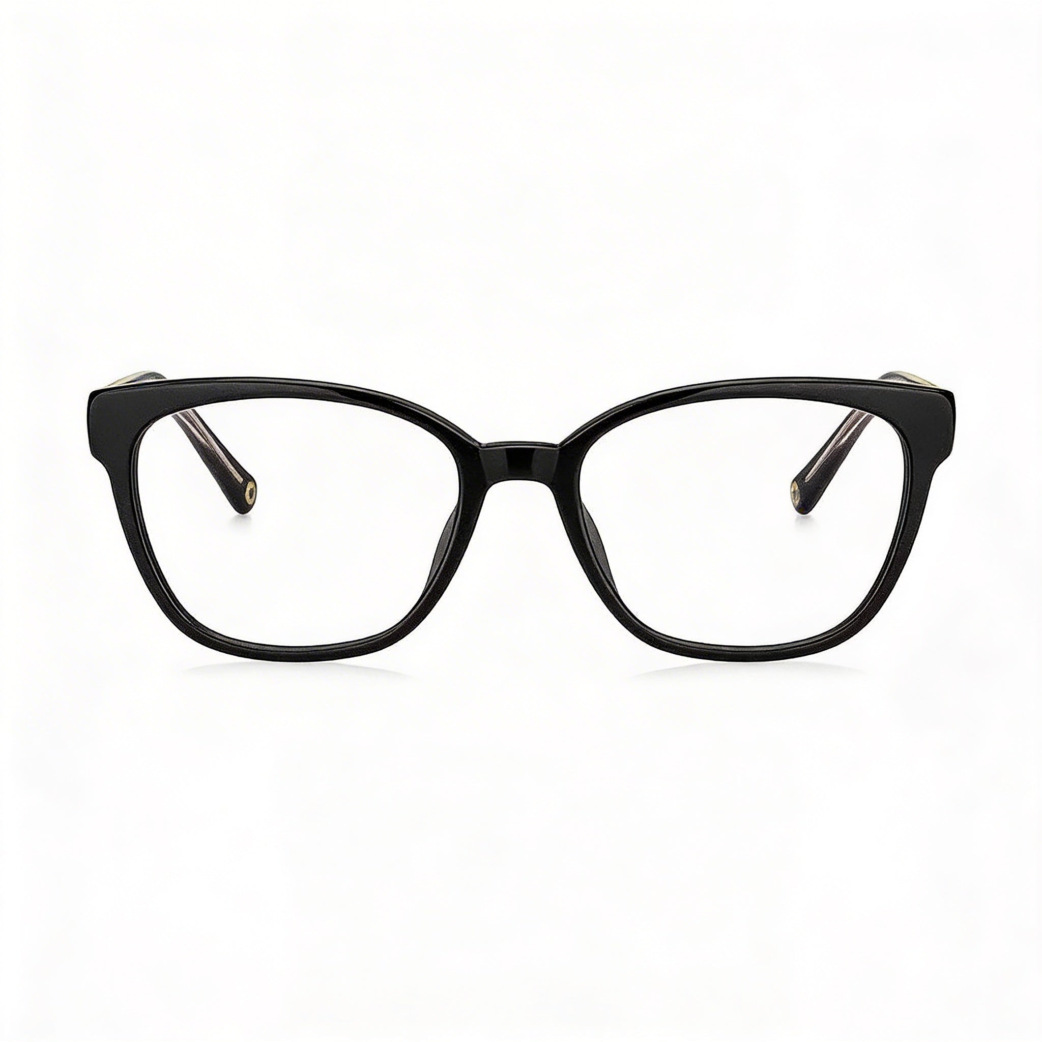 Tommy Hilfiger Modern Eyeglasses for Women - Black Acetate Full Rim Cat Eye Frame - 52-18-145mm, Photo 2