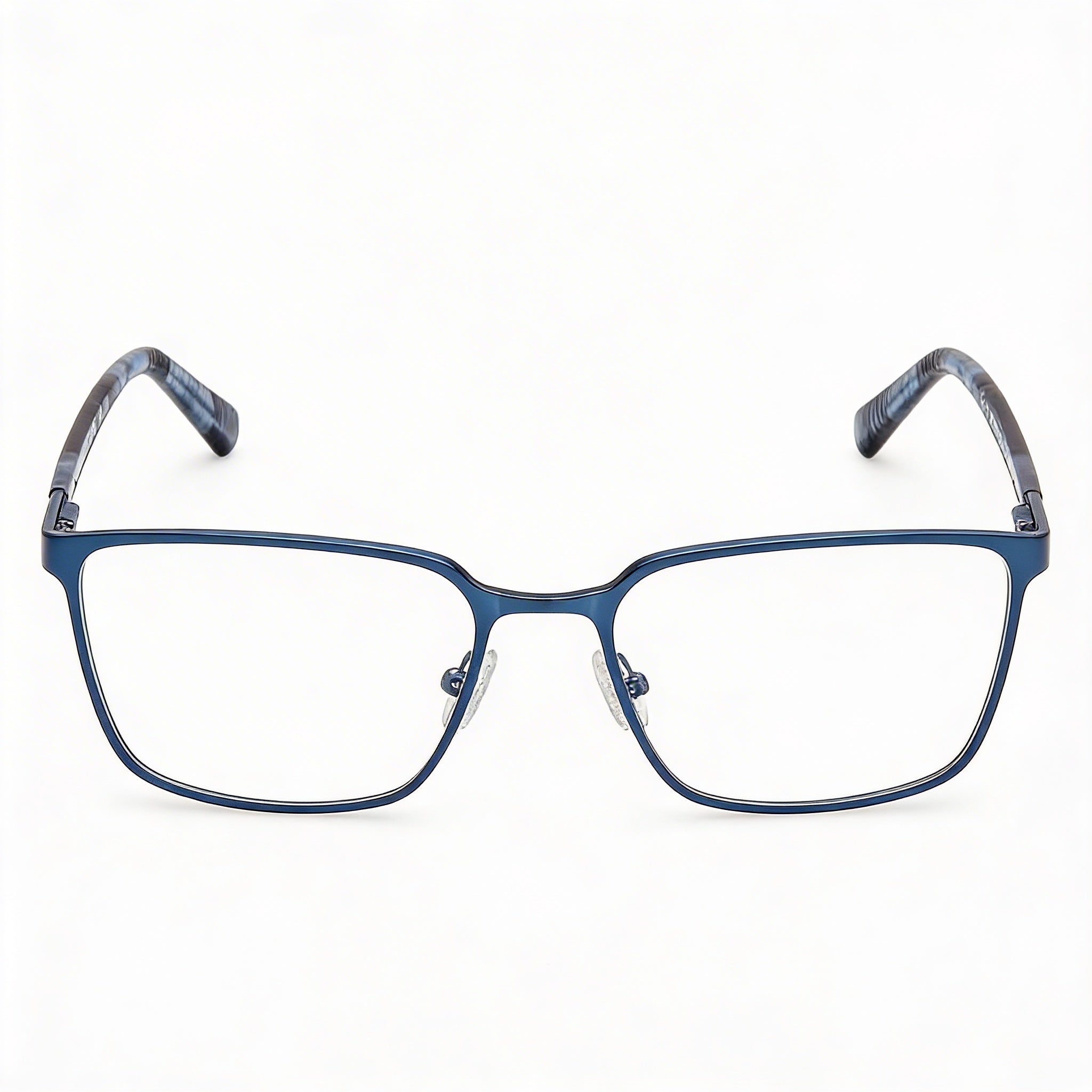 Gafas graduadas GUESS Gu50243 para hombre con montura azul brillante mate, talla 58-18-145, Photo 1