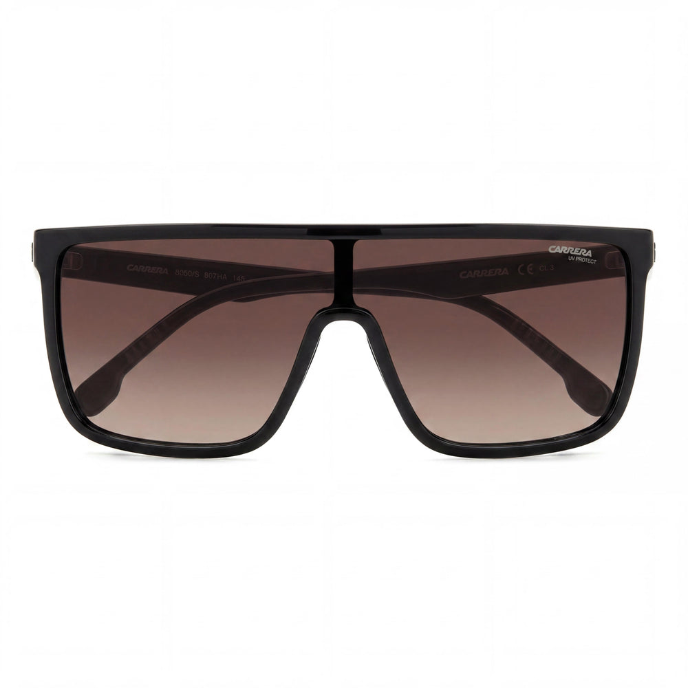 Gafas de sol Carrera Casual Unisex de Propionato Negro con Lentes Marrones Degradadas Polarizadas Protección UV 99-01-145
