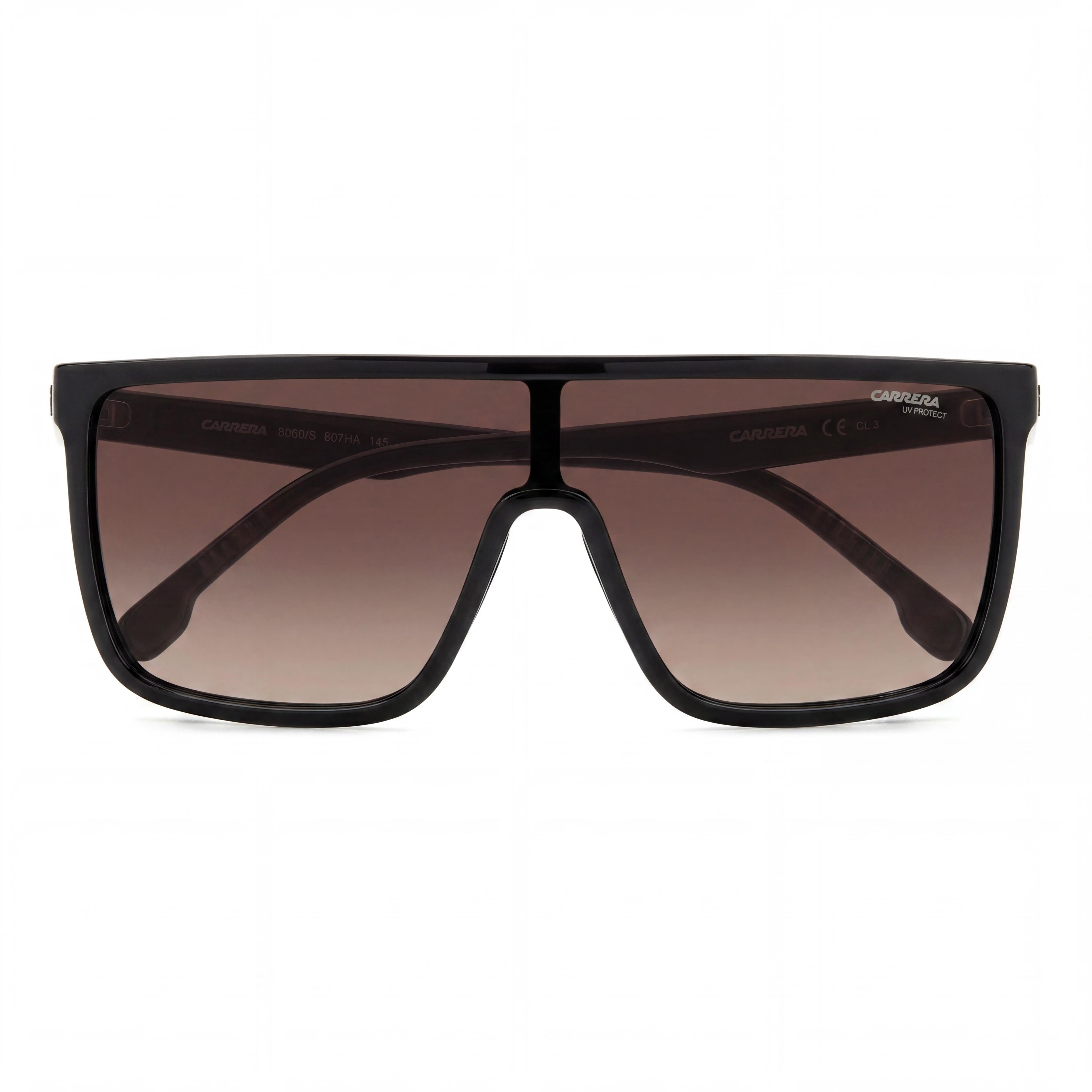 Carrera Casual Unisex Black Propionate Polarized Brown Shaded Lens Sunglasses UV Protection 99-01-145, Photo 2