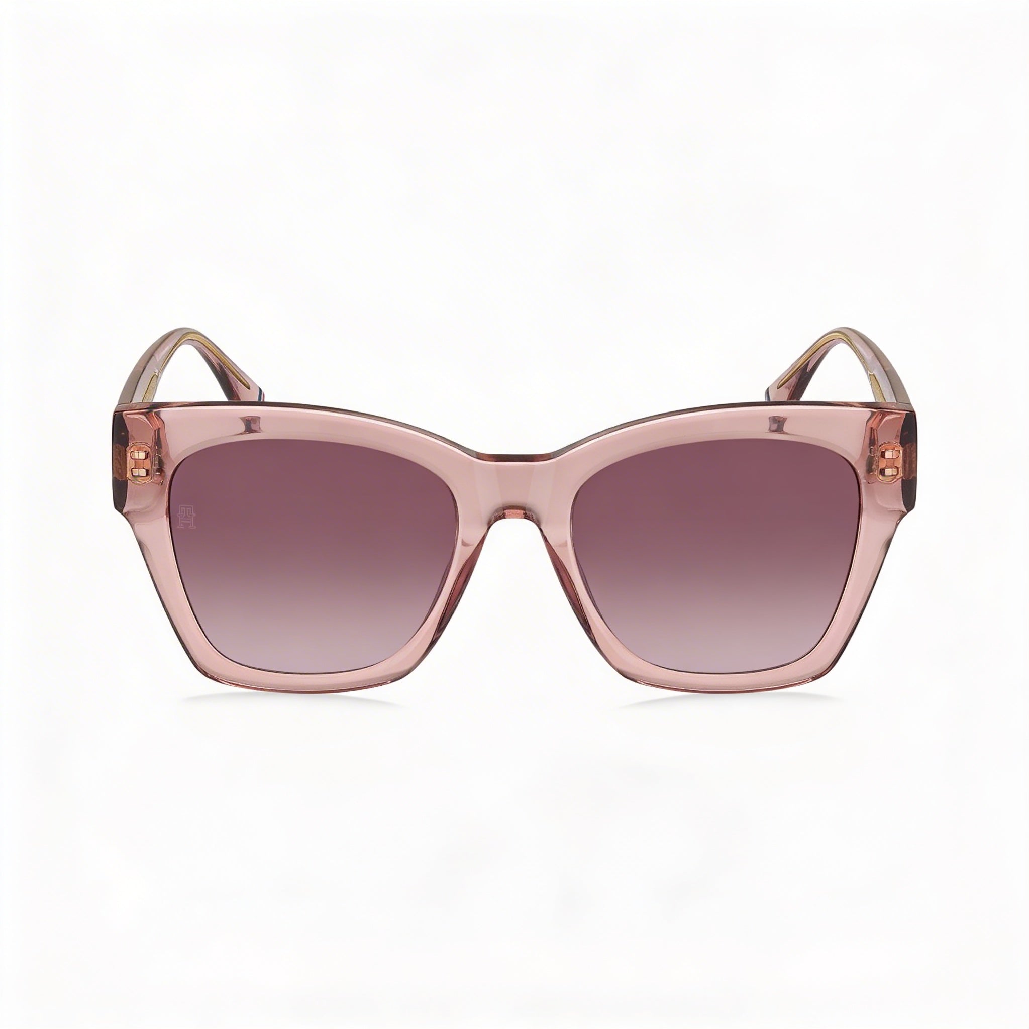 Tommy Hilfiger Th 2156/S Women's Pink Acetate Sunglasses with Pink Doubleshade Lenses, 100% UV Protection, 52mm Lens, 20mm Bridge, Photo 2