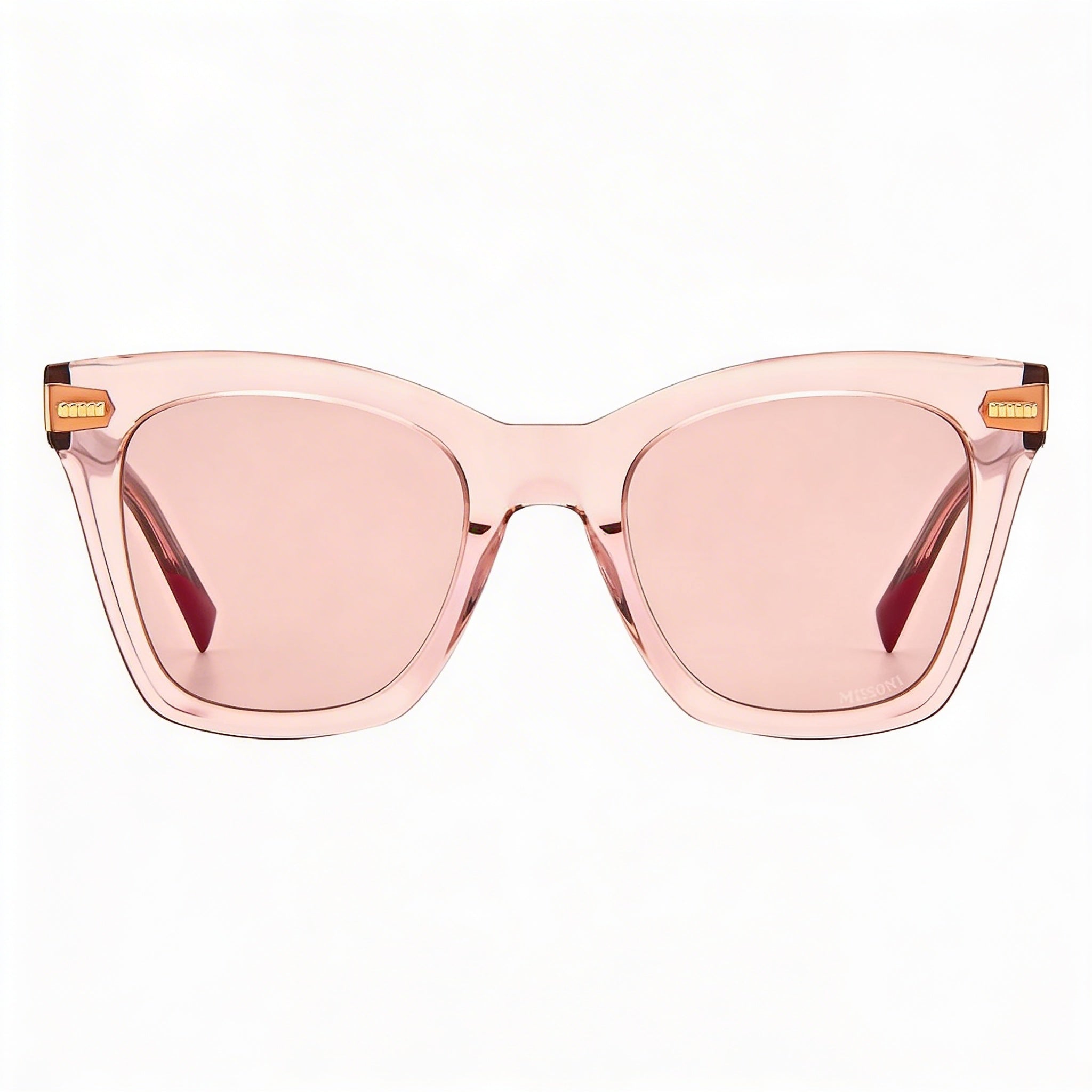 M Missoni Classic Women's Nude Brown Acetate Sunglasses 51, Photo 2