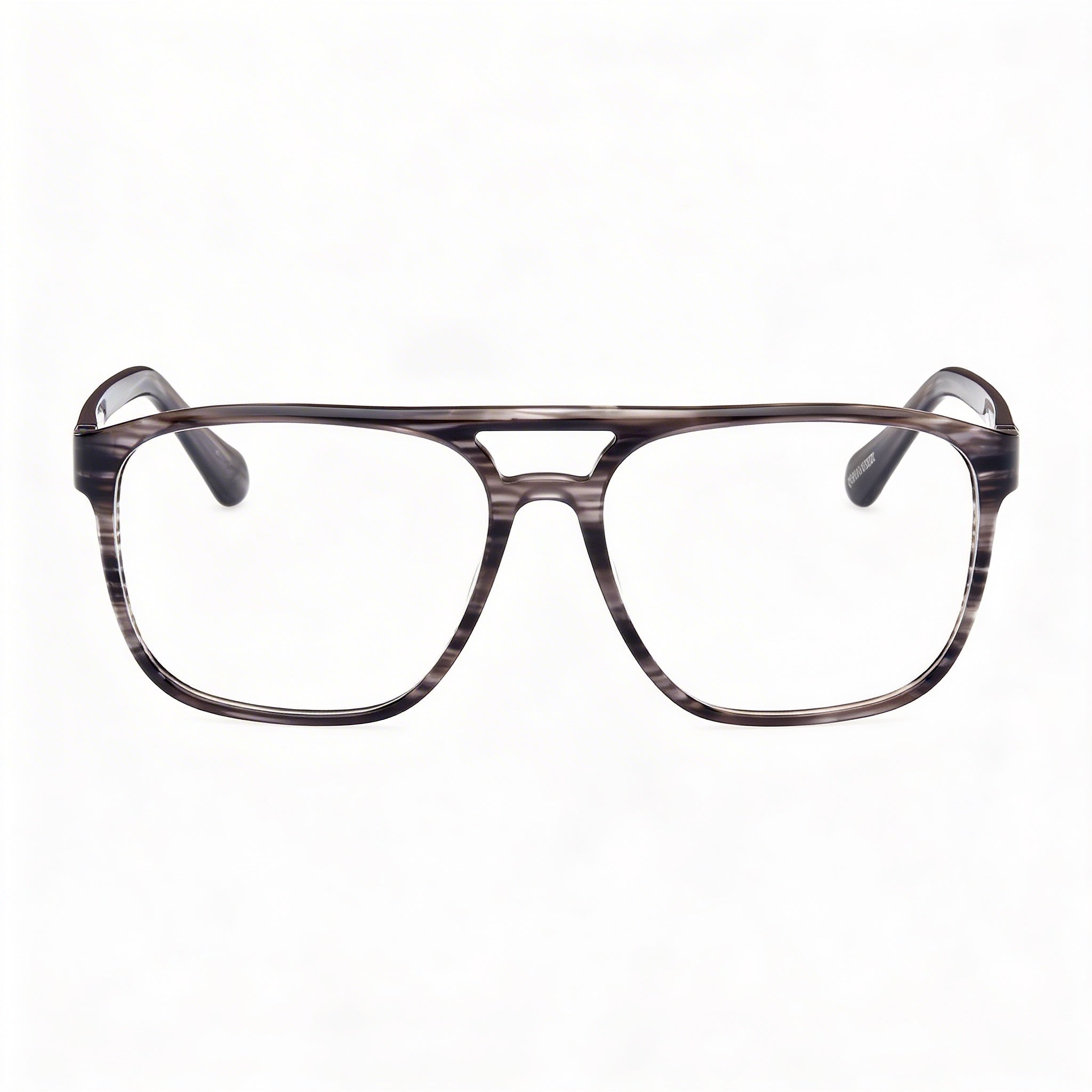 Timberland Tb50033 Men's Grey Horn Eyeglasses (Lens Width 62mm, Bridge Width 17mm, Temple Length 150mm), Photo 2