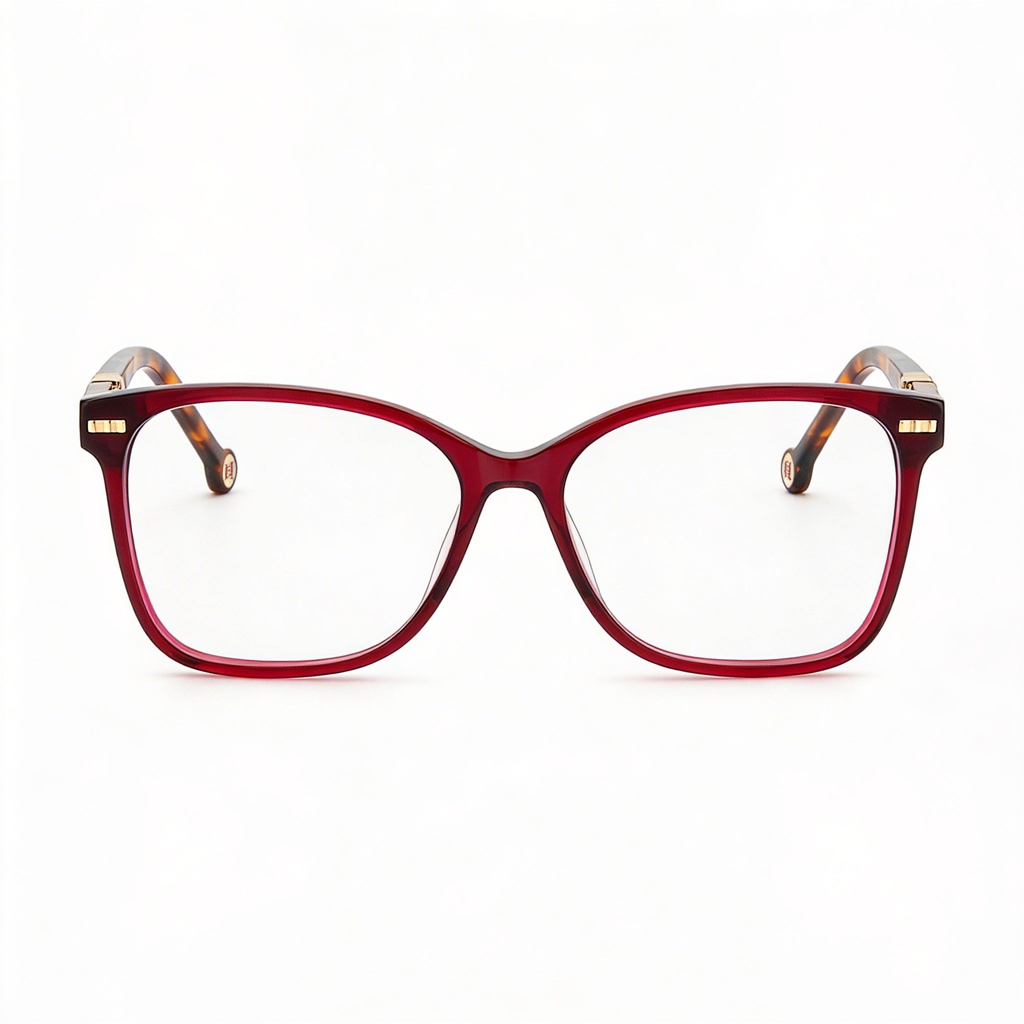 Carolina Herrera Modern Unisex Havana Castle Acetate Non-Polarised Sunglasses Burgundy Havana 54mm, Photo 2