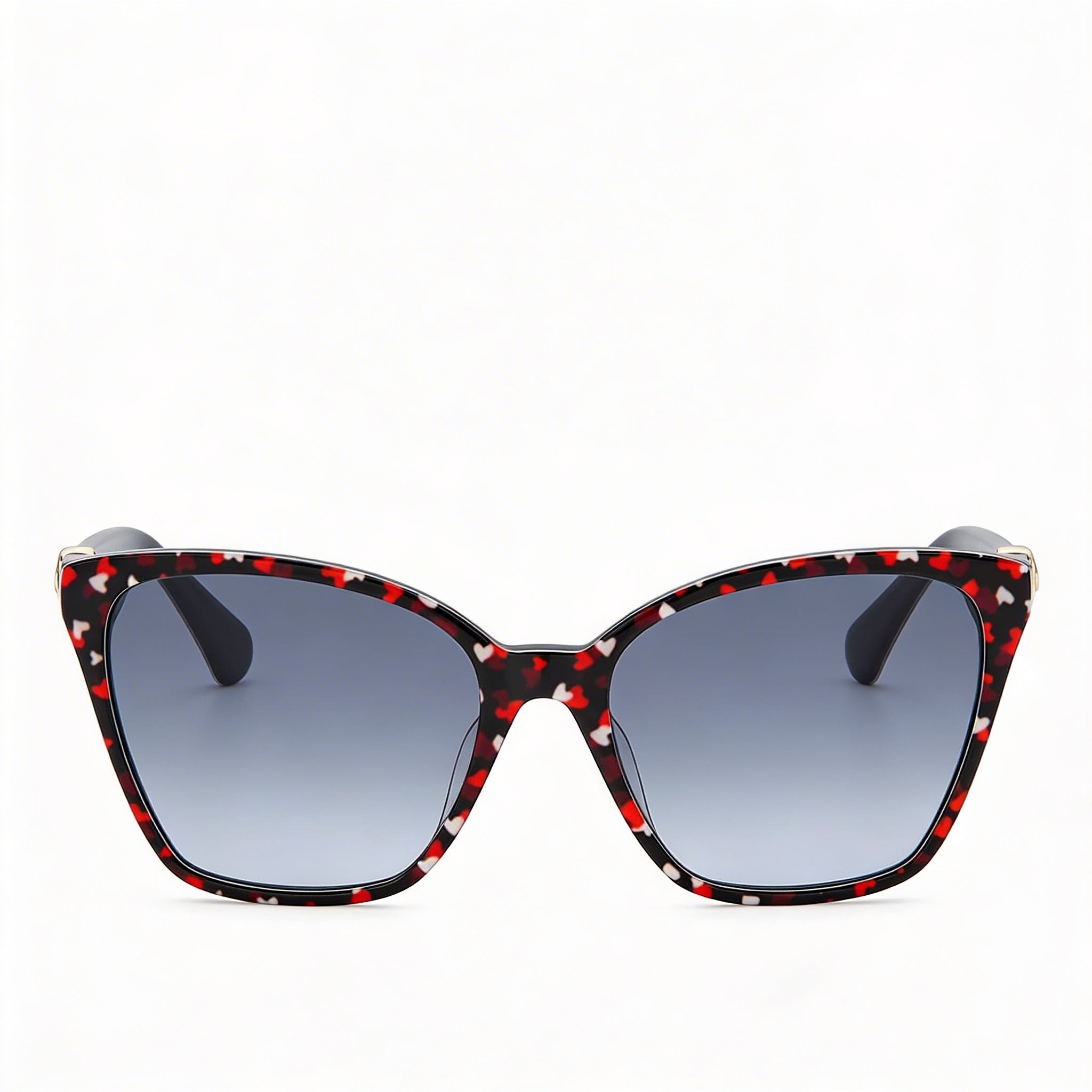 Gafas de sol unisex Kate Spade New York Amiyah/G/S, de plástico, con forma de ojo de gato y lentes con protección UV en gris oscuro de 56 mm, Photo 1
