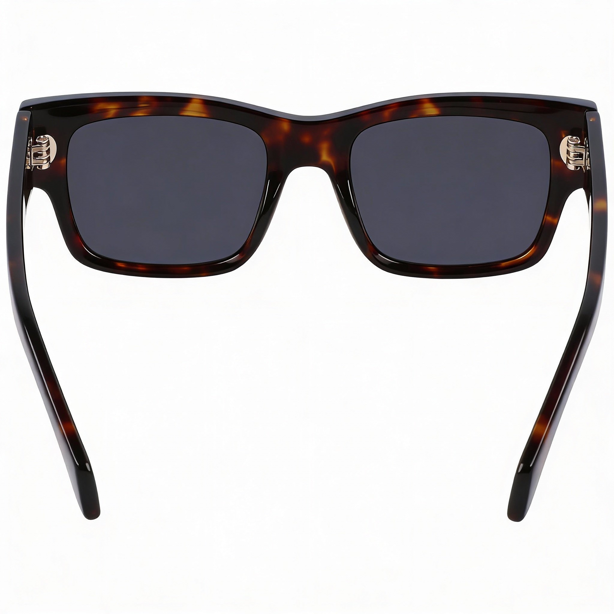 Gafas de sol Salvatore Ferragamo SF2011S para hombre, montura de plástico color carey oscuro, protección UV, ancho de lente de 53 mm