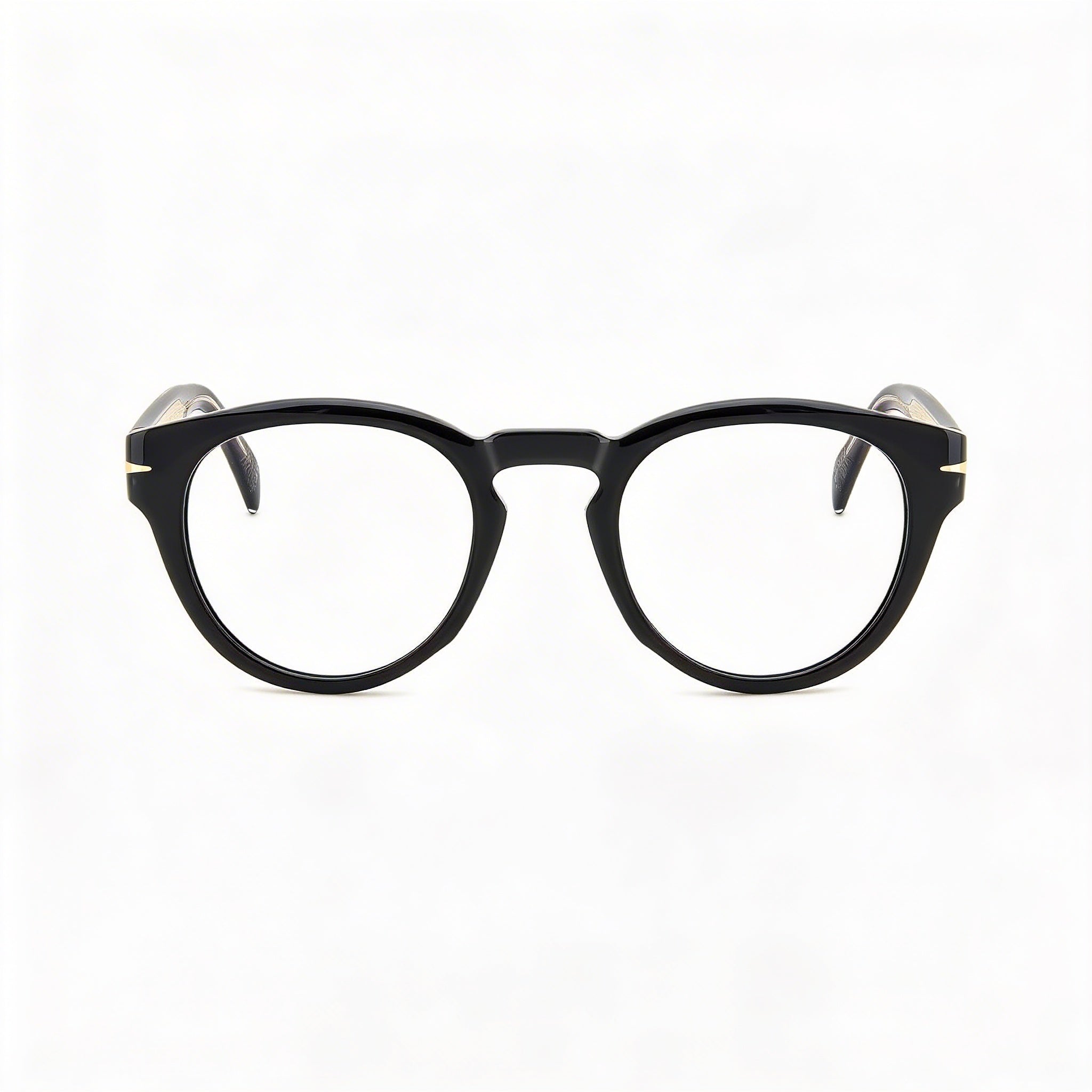 David Beckham Db 7114 Men's Modern Style Sunglasses with Black Acetate Frame and Black Lenses, 48mm Lens Width, Photo 2