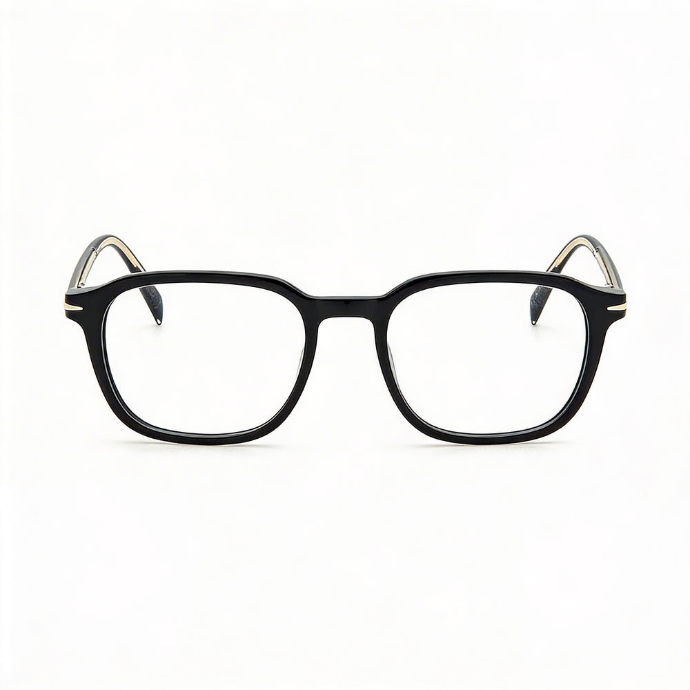 David Beckham Db 1084 Men's Polycarbonate Lenses Sunglasses with Black Plastic Frame and 51mm Lens Width