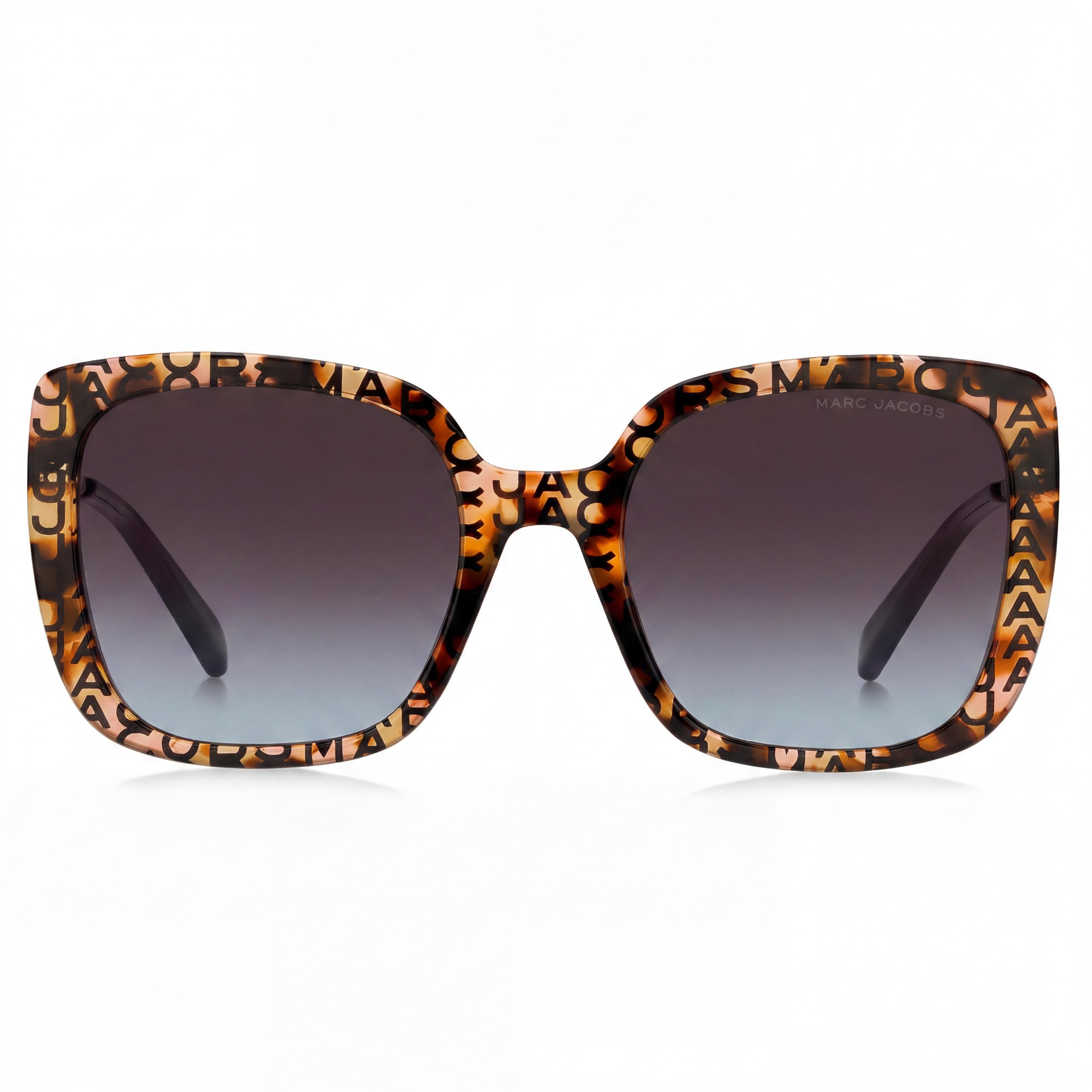Marc Jacobs Classic Women's Havana Plastic Brown Turquoise 100% UV Protection Non-Polarized Sunglasses 55mm, Photo 2