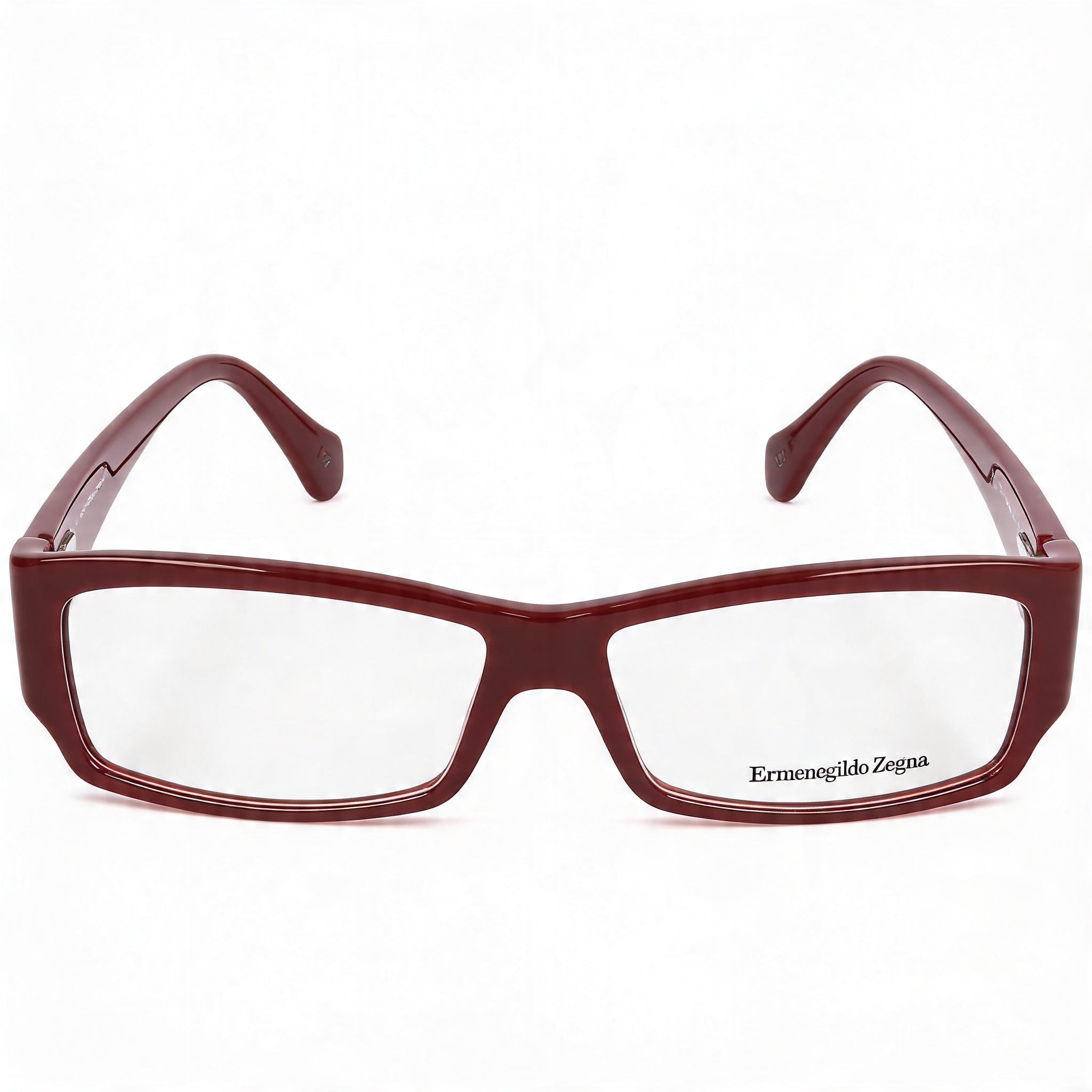 Ermenegildo Zegna Vz3536_09m8 Unisex Bordeaux Plastic Optical Frames 55mm Lens Width, 14mm Bridge, 135mm Temple, Photo 2