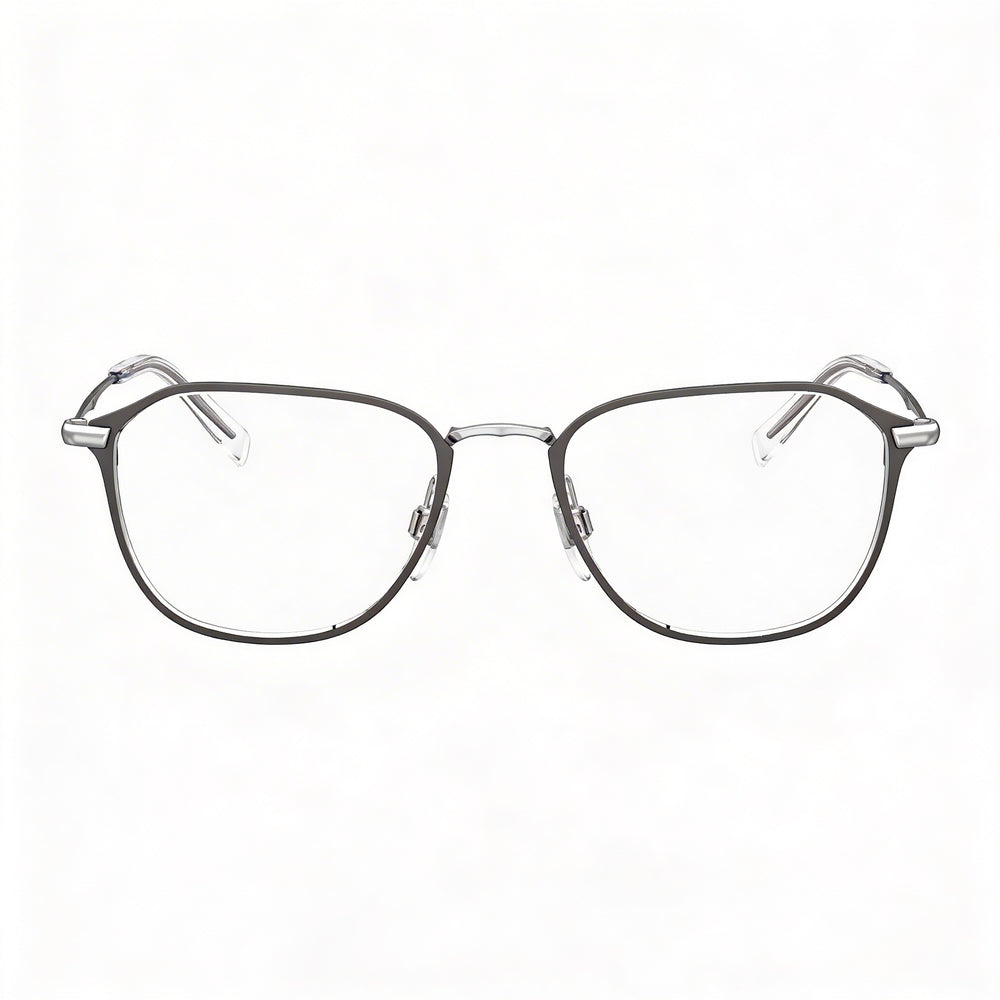 Gafas de sol Levi's Lv 5010 para hombre con montura metálica, aptas para prescripción, gris mate, 52 mm