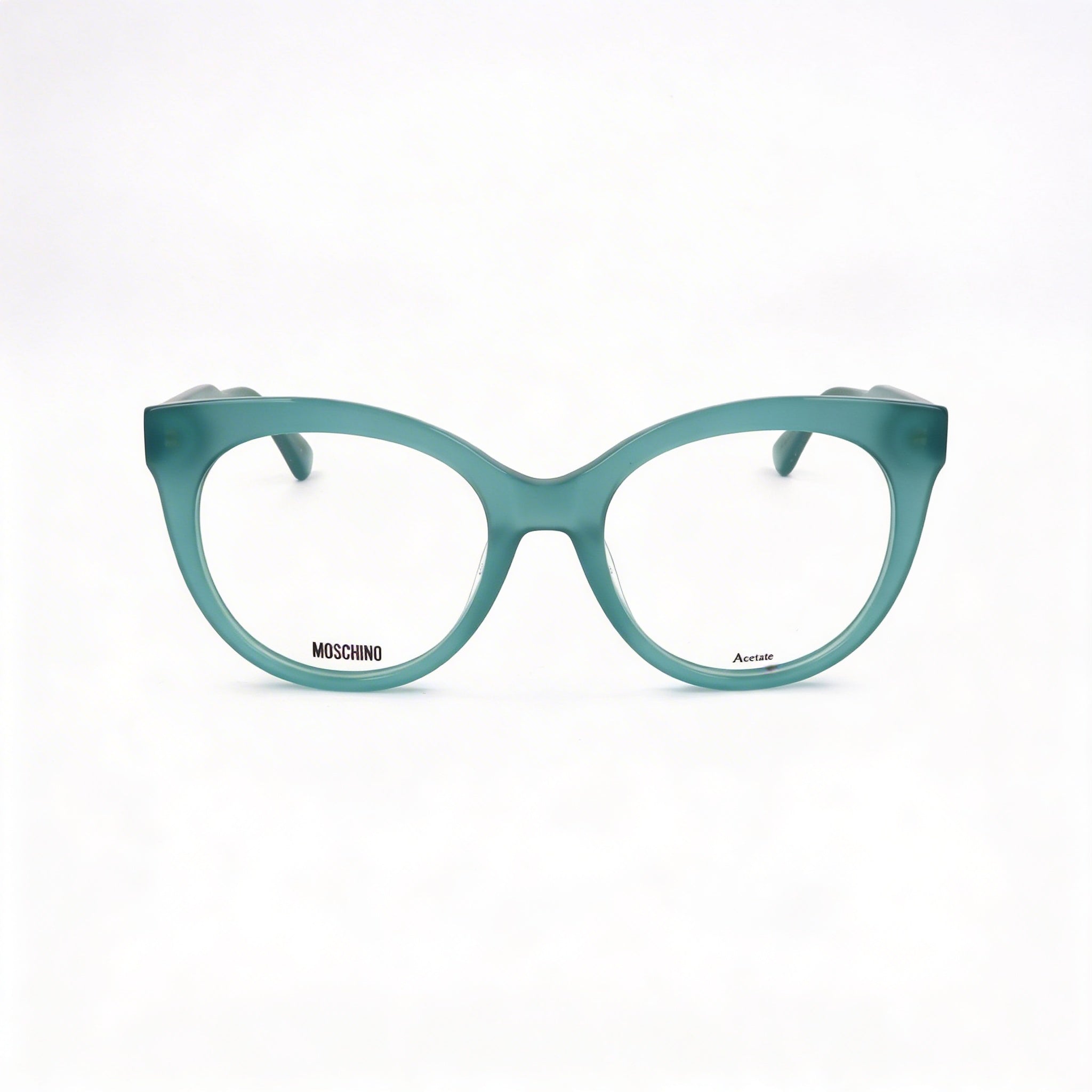 Gafas Moschino Modern Collection para mujer con montura de plástico verde y lentes de policarbonato verde - 51 mm, Photo 2