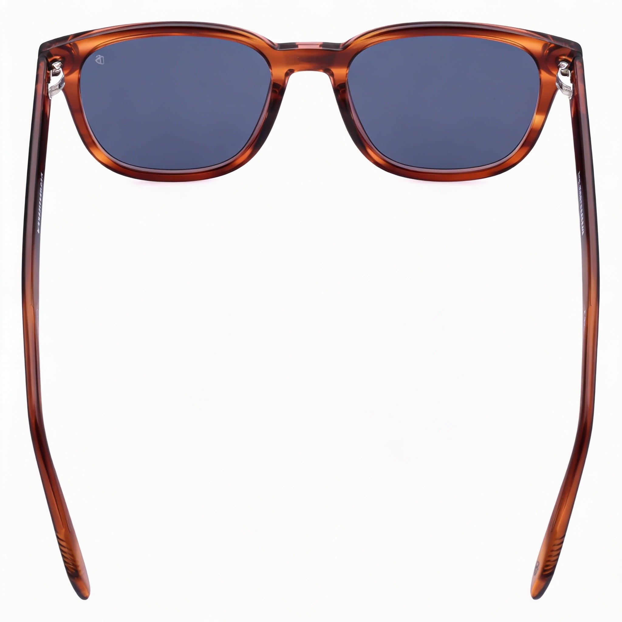 Gafas de sol David Beckham DB 1062/S unisex de acetato, montura azul y marrón, lentes de color marrón, protección UV, 52 mm, Photo 2