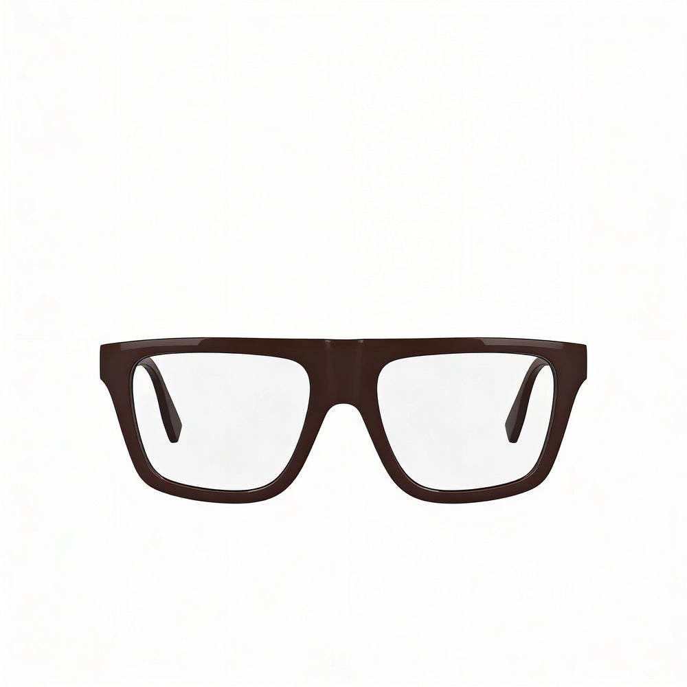 Gafas unisex KARL LAGERFELD Kl6176 con montura de acetato en color caoba, tamaño 53-18-145