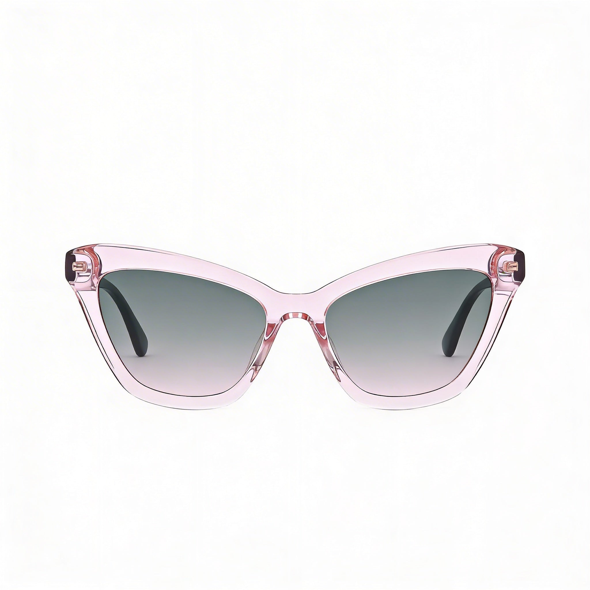 kate spade new york Sustainable Women's ECO ACETATE Pink Sunglasses with UV Protection, Green Pink Lenses, 54mm, Photo 2