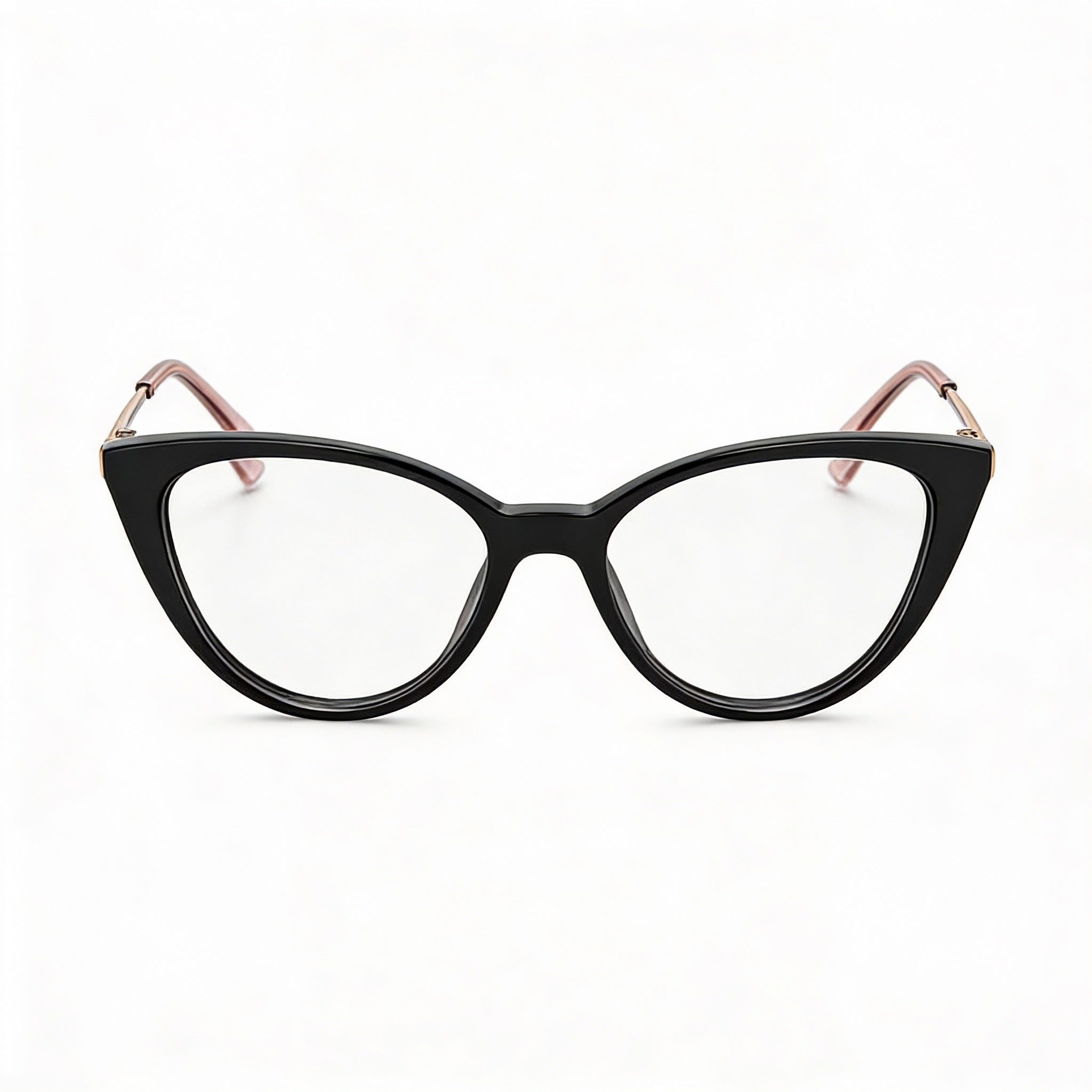 Gafas de acetato negro M Missoni Color Line para mujer, estilo ojo de gato, 53 mm, Photo 2