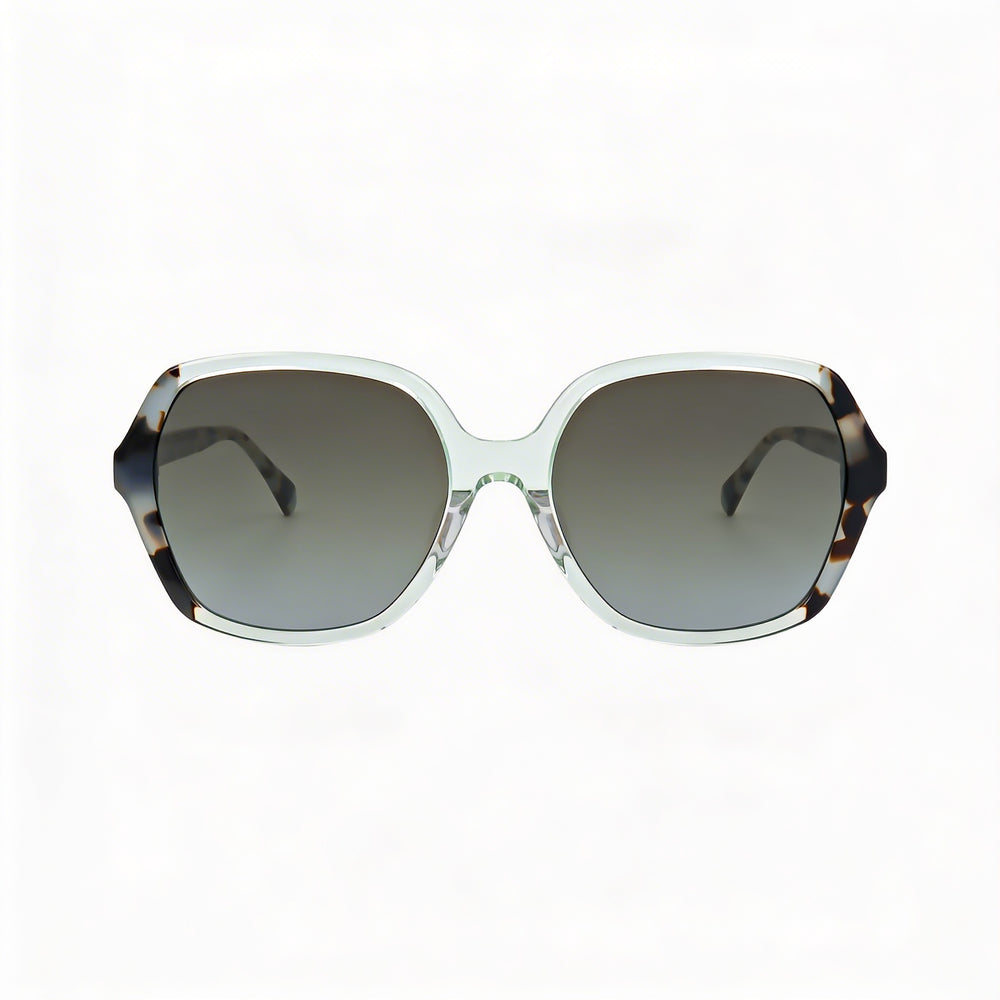Gafas de sol Kate Spade New York Contemporary para mujer, de plástico azul grisáceo, no polarizadas, en gris oscuro, con protección UV, 57 mm