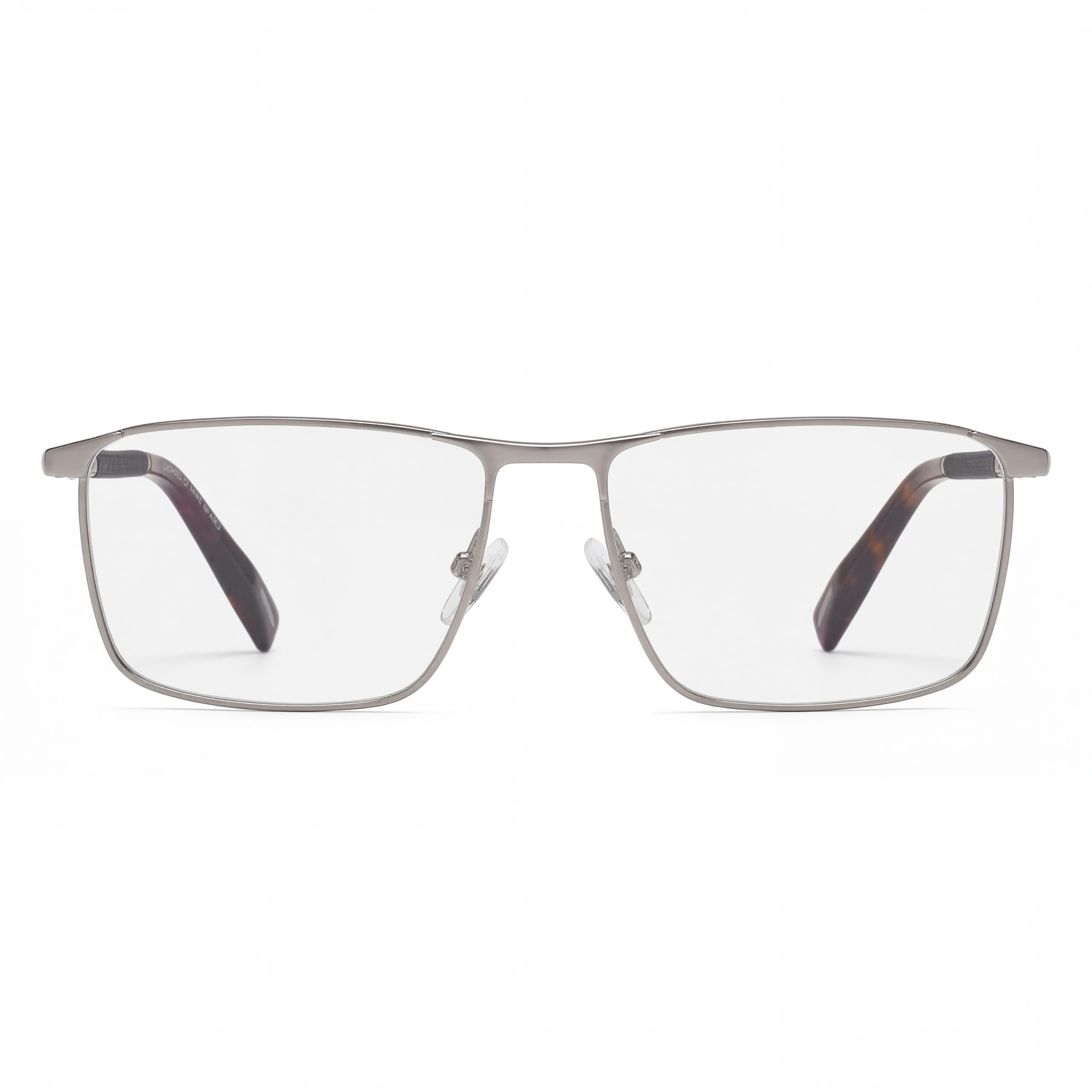 Chopard Modern Men's Square Optical Frames, Shiny Ruthenium, Prescription Ready, Size 58-16-145, Photo 2
