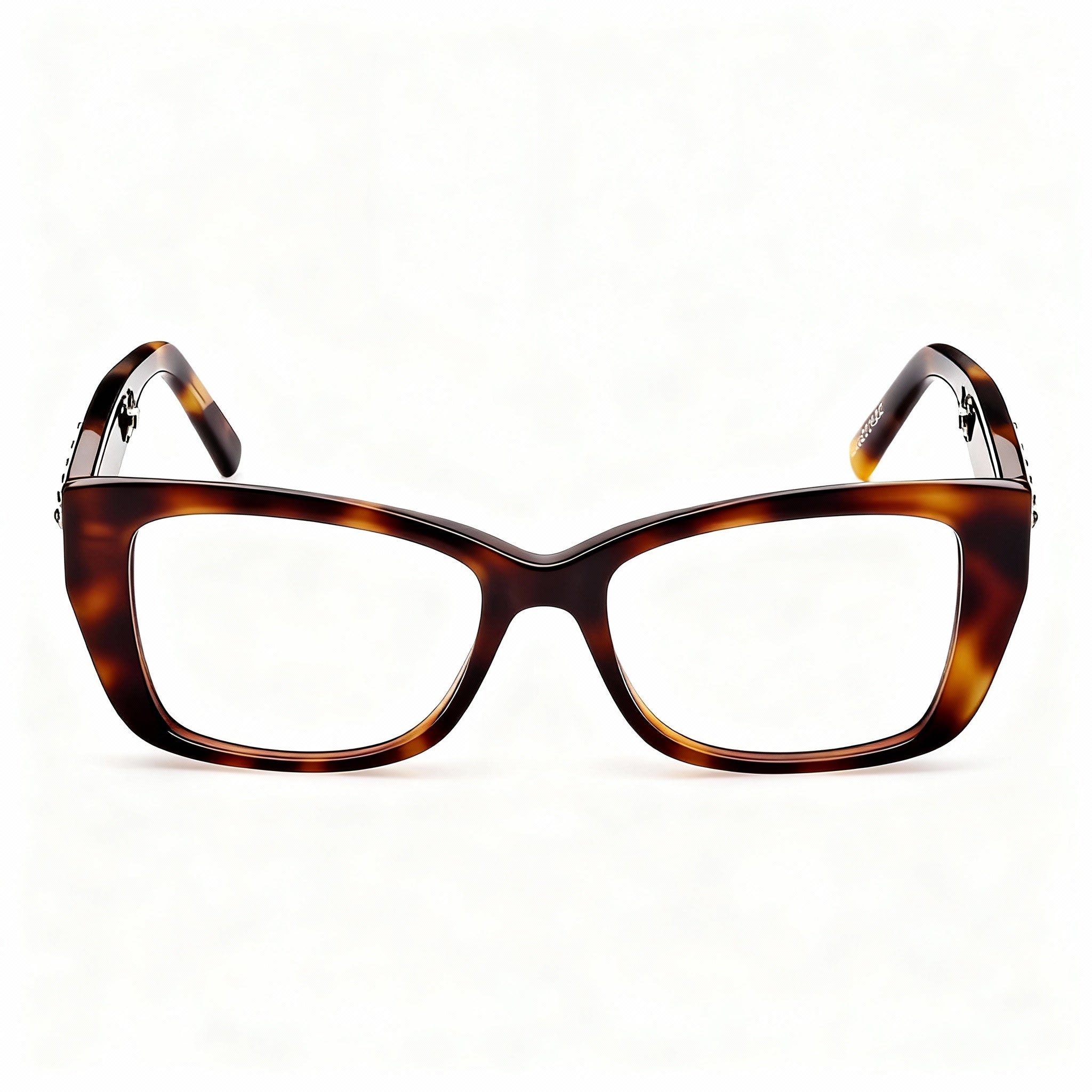 Swarovski SK5452 Women's Casual Dark Havana Plastic Frame Optical Frames 52mm Lens Width