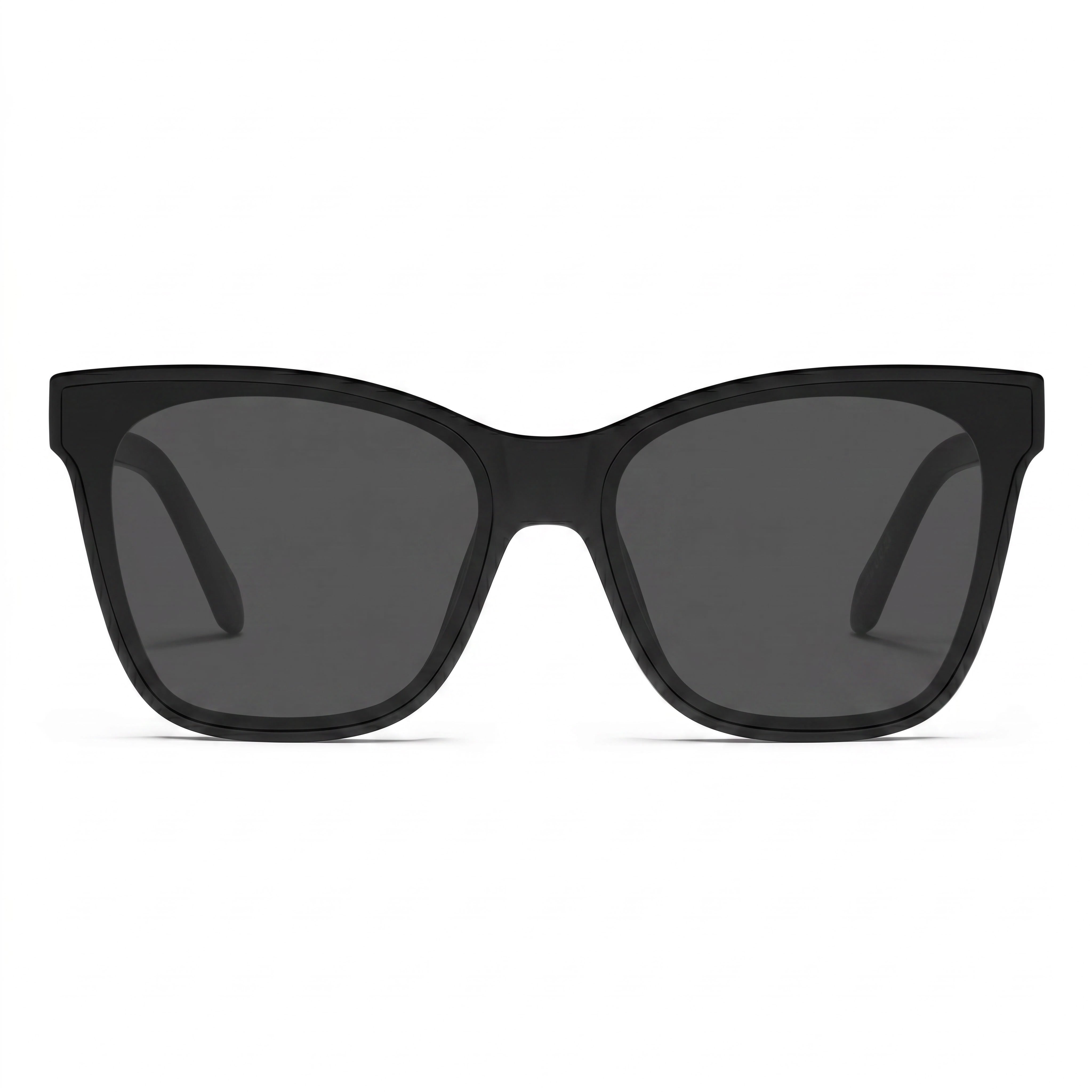 QUAY AUSTRALIA After Party Women's Sunglasses, Black Injection Frame, Oversized Square, UV Protection, 151mm, Photo 2