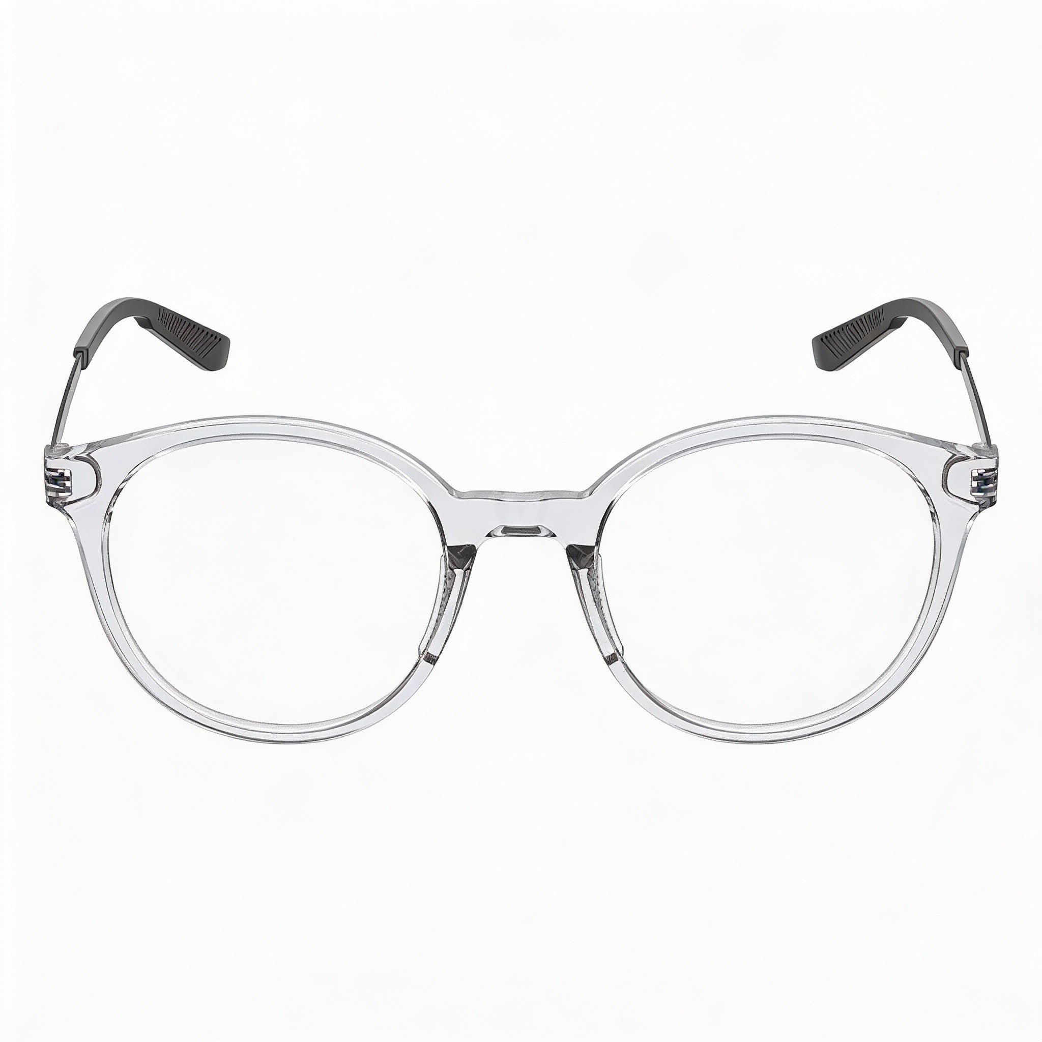 Gafas de sol unisex Under Armour Modern UA 5027 de acetato cristal, redondas, no polarizadas, de policarbonato, de 50 mm, Photo 2