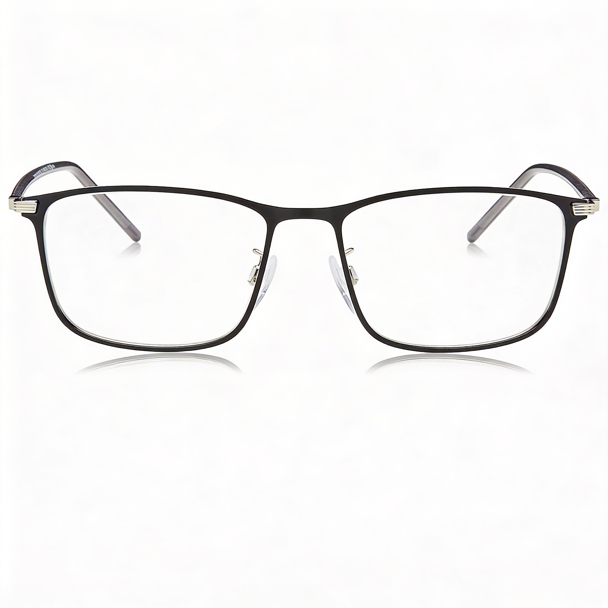 Gafas Tommy Hilfiger Modern Unisexo de Montura de Acero de Aleación de Paladio Negro con Lentes de Policarbonato de 54 mm, Photo 2