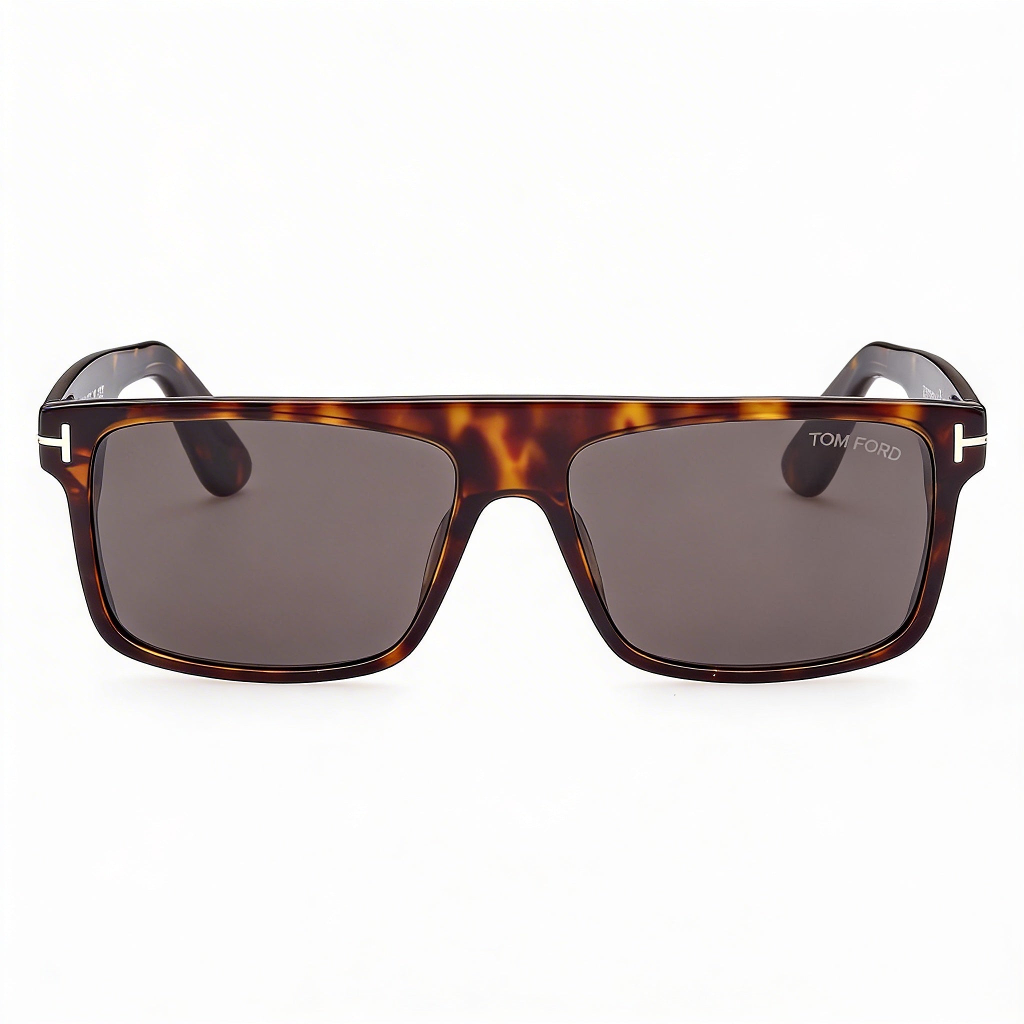 Tom Ford FT0999 Philippe-02 Gafas de Sol Unisex de Plástico Pantografiado Dark Havana Smoke Dark Grey Protección UV No Polarizadas 58mm, Photo 1