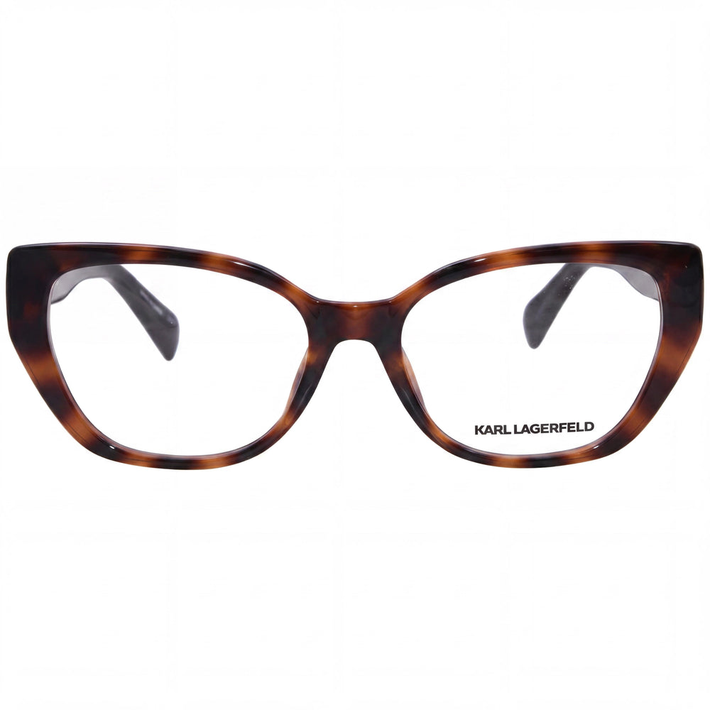 KARL LAGERFELD Modern KL6151 Women's Injected Frame with Dark Tortoise Lenses Sunglasses 53mm