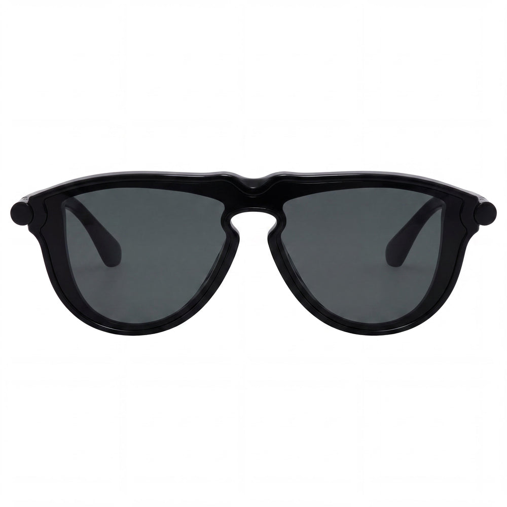 BURBERRY 0BE4427 Unisex Acetate Dark Grey Frame Non-Polarized Dark Grey Lens Sunglasses 36-136-145mm