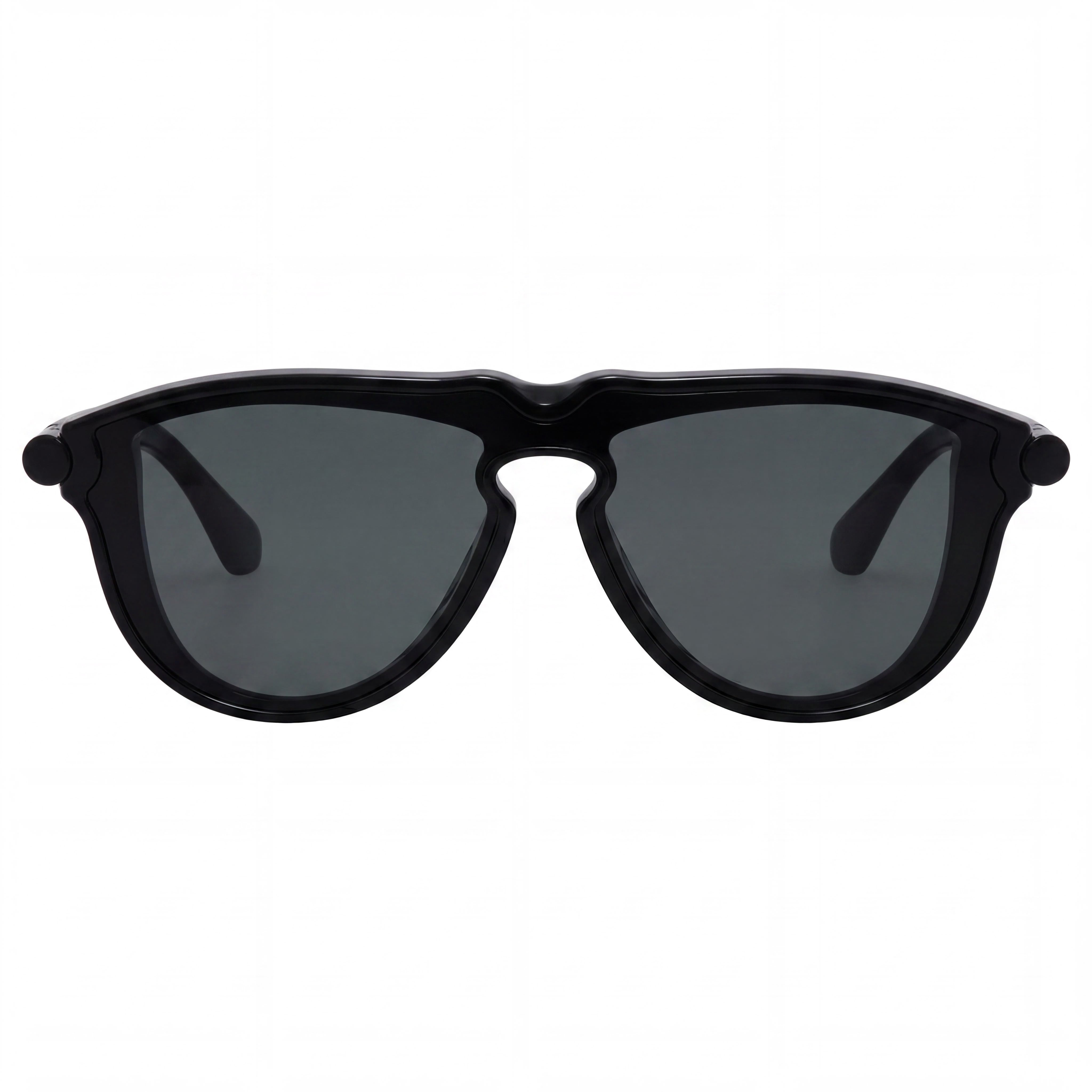 BURBERRY 0BE4427 Unisex Acetate Dark Grey Frame Non-Polarized Dark Grey Lens Sunglasses 36-136-145mm, Photo 2