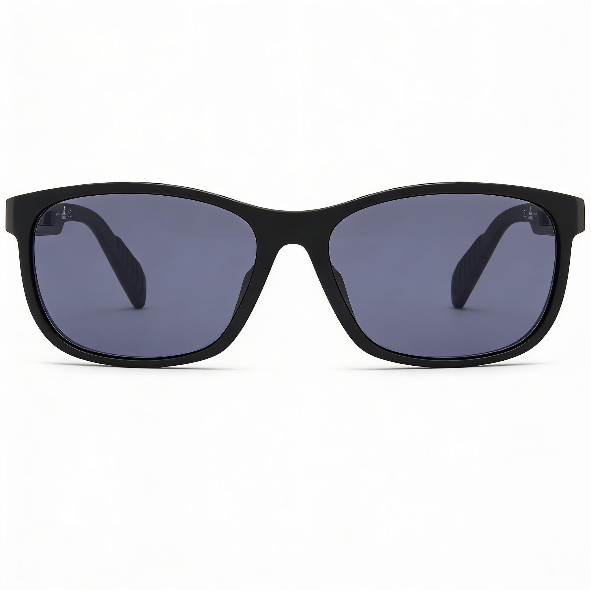 adidas Contemporary Men's Matte Black Plastic Frame Smoke Polycarbonate UV Protection Sunglasses 62mm, Photo 2