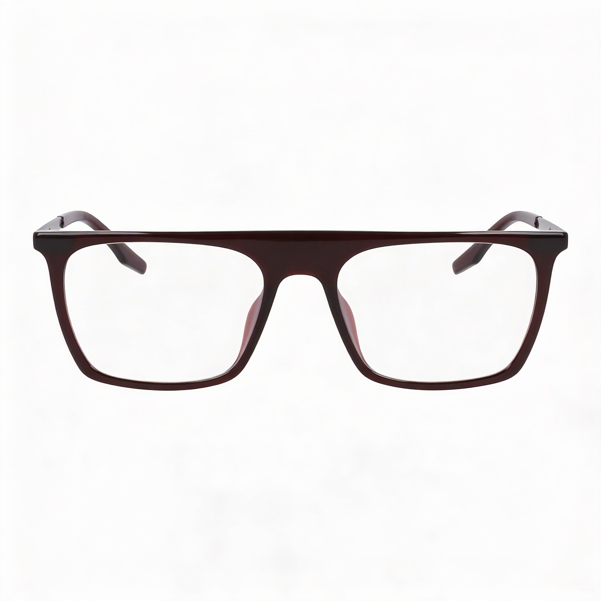 Converse Cv8009 Men's Prescription Ready Eyeglasses, Crystal Bloodstone Frame, Featuring Transparent Demo Lenses, Size 53-17-145, Photo 2