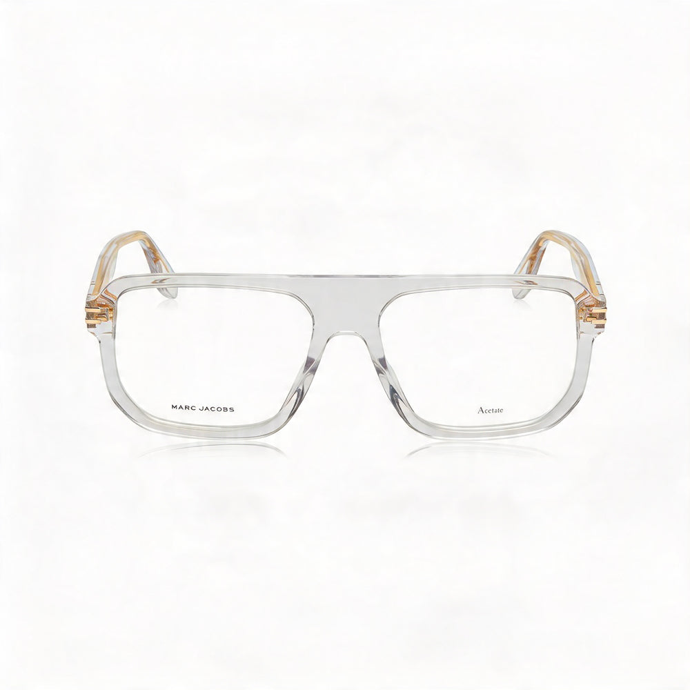 Marc Jacobs Modern Men's Crystal Acetate Frame Non-Polarized Polycarbonate Lenses Eyewear 56mm Lens Width