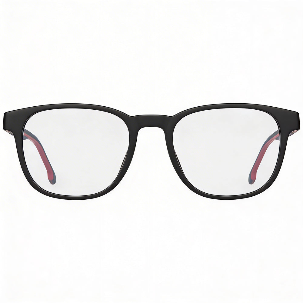 Carrera Casual Ca8062/cs Men's Matte Black Red Propionate Frame Polycarbonate Lens UV Protection Sunglasses 51mm