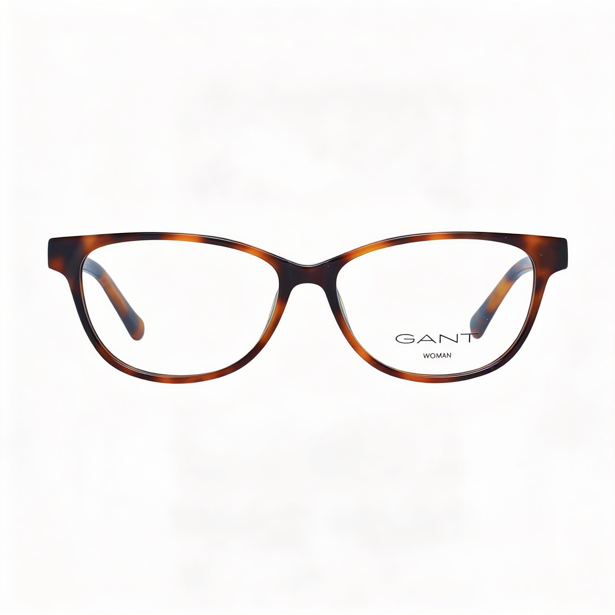 Gant Modern Women's Plastic Eyeglasses, Havana Frame, Clear Polycarbonate Lenses, 55-14-140, Photo 2