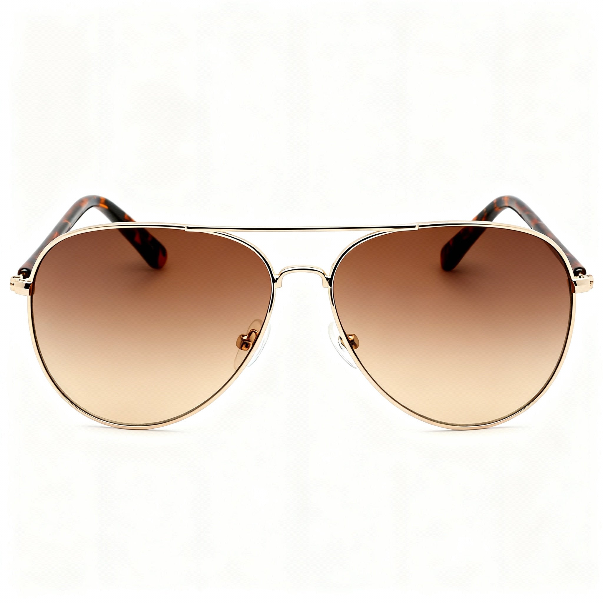 Calvin Klein Ck19314s Unisex Polycarbonate Gold Brown Gradient Frame Brown Gradient Lens Sunglasses 60mm