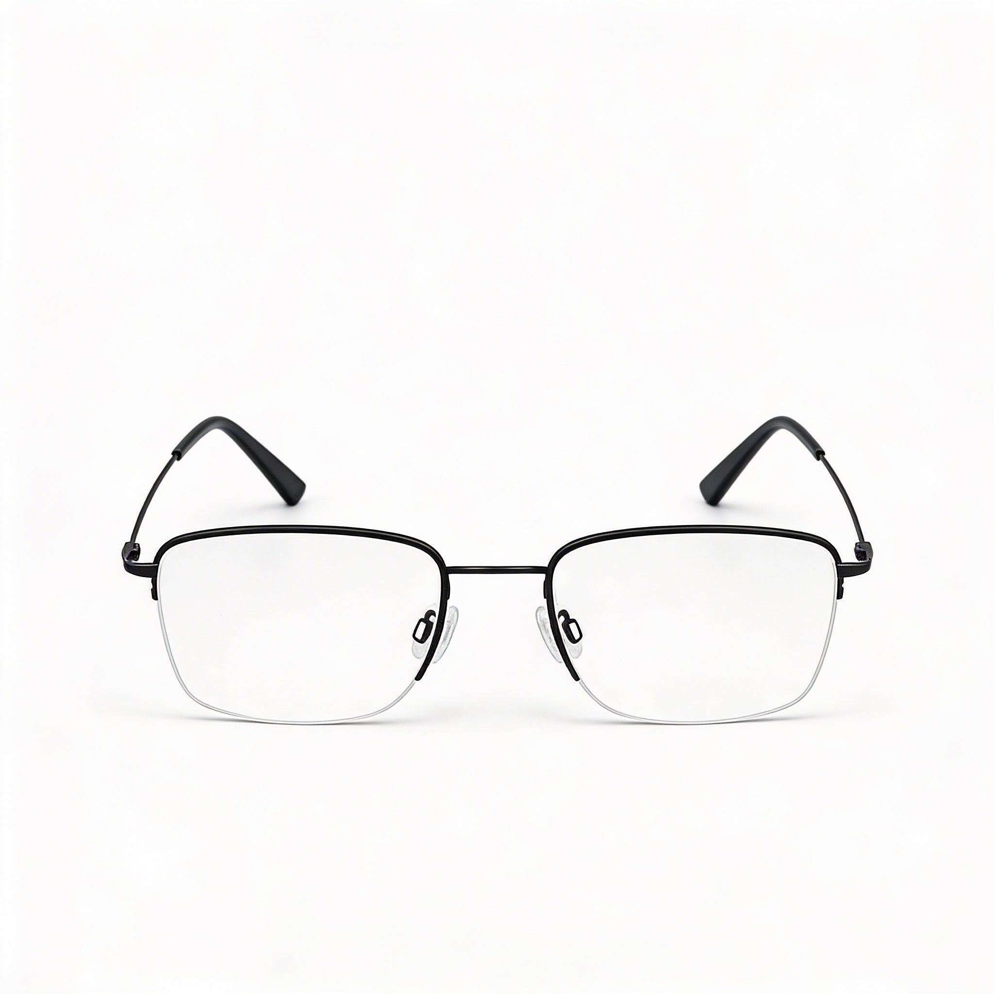 Flexon H6041 Unisex Black Flexon Frame Eyeglasses 52mm, Photo 1