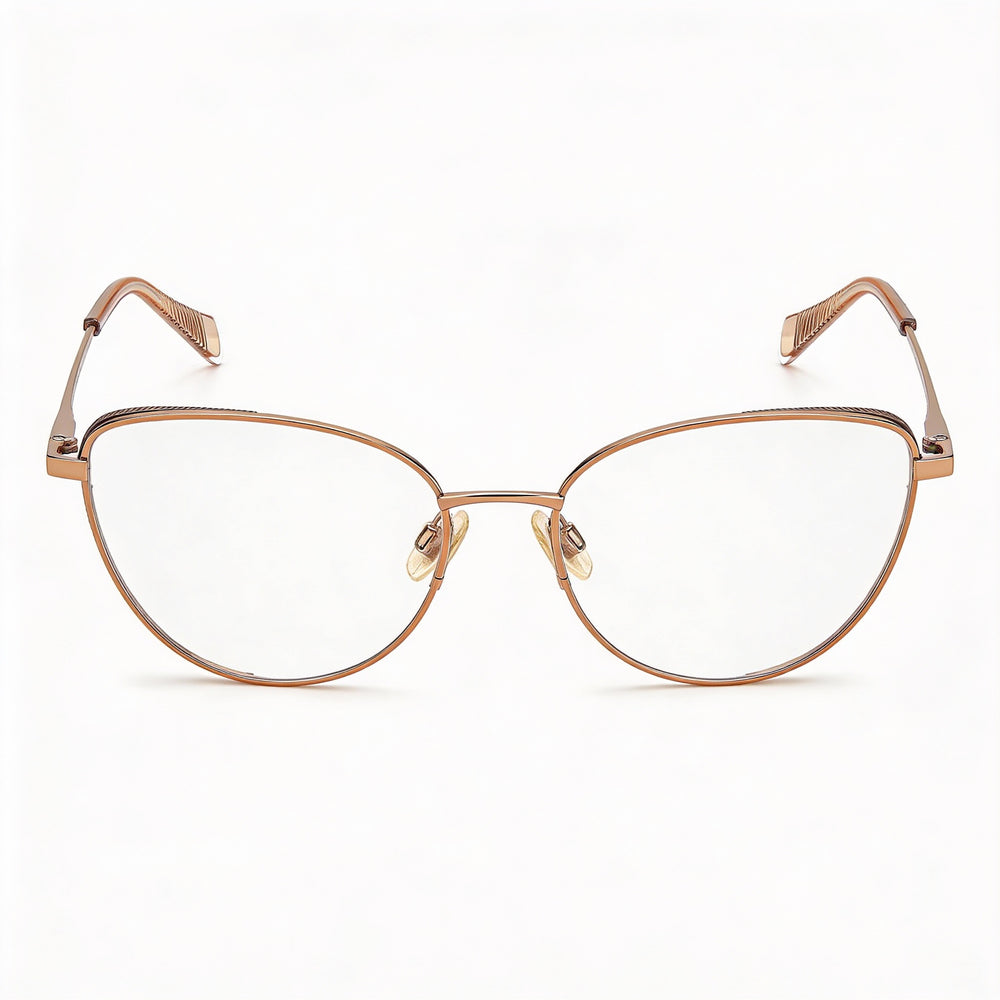 Gafas de sol rag & bone Rnb3047 con montura de titanio, lentes y acabado en oro rojo, 54 mm