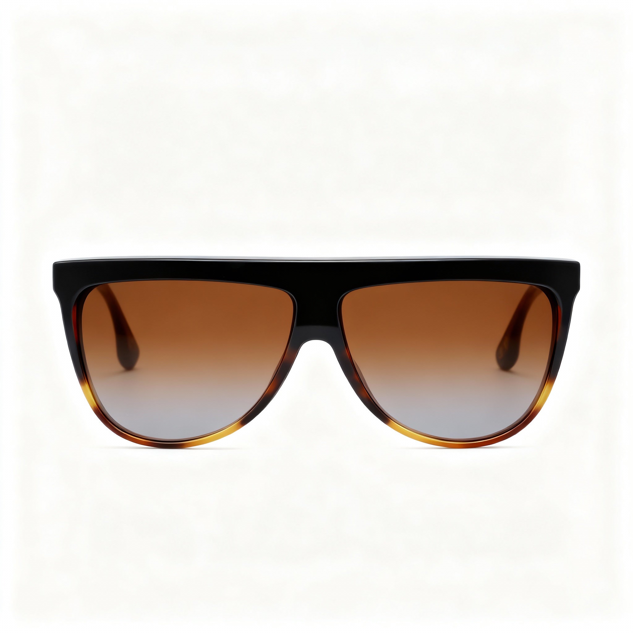 Victoria Beckham Modern Women's Black Tortoise Acetate Pilot Frame Non-Polarized UV Protection 65mm Sunglasses