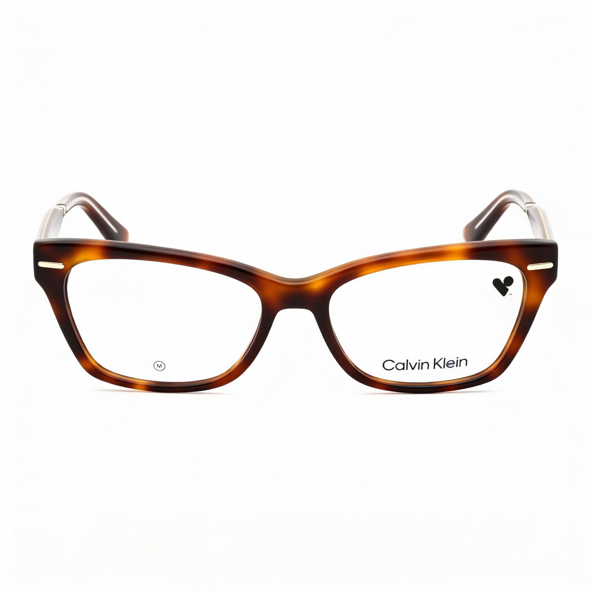 Calvin Klein Ck23512 Unisex Metal Frame Eyewear with Lenses in Havana Color, 52mm Lens Width, Photo 1