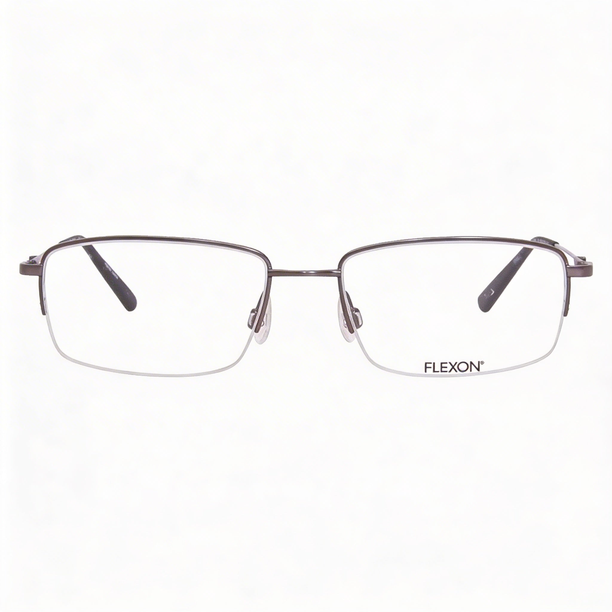Flexon Moderno Unisex Acetato Marco Gunmetal sin receta Gafas Listas para Recetar Lente 55mm Puente 18mm Patilla 145mm, Photo 1