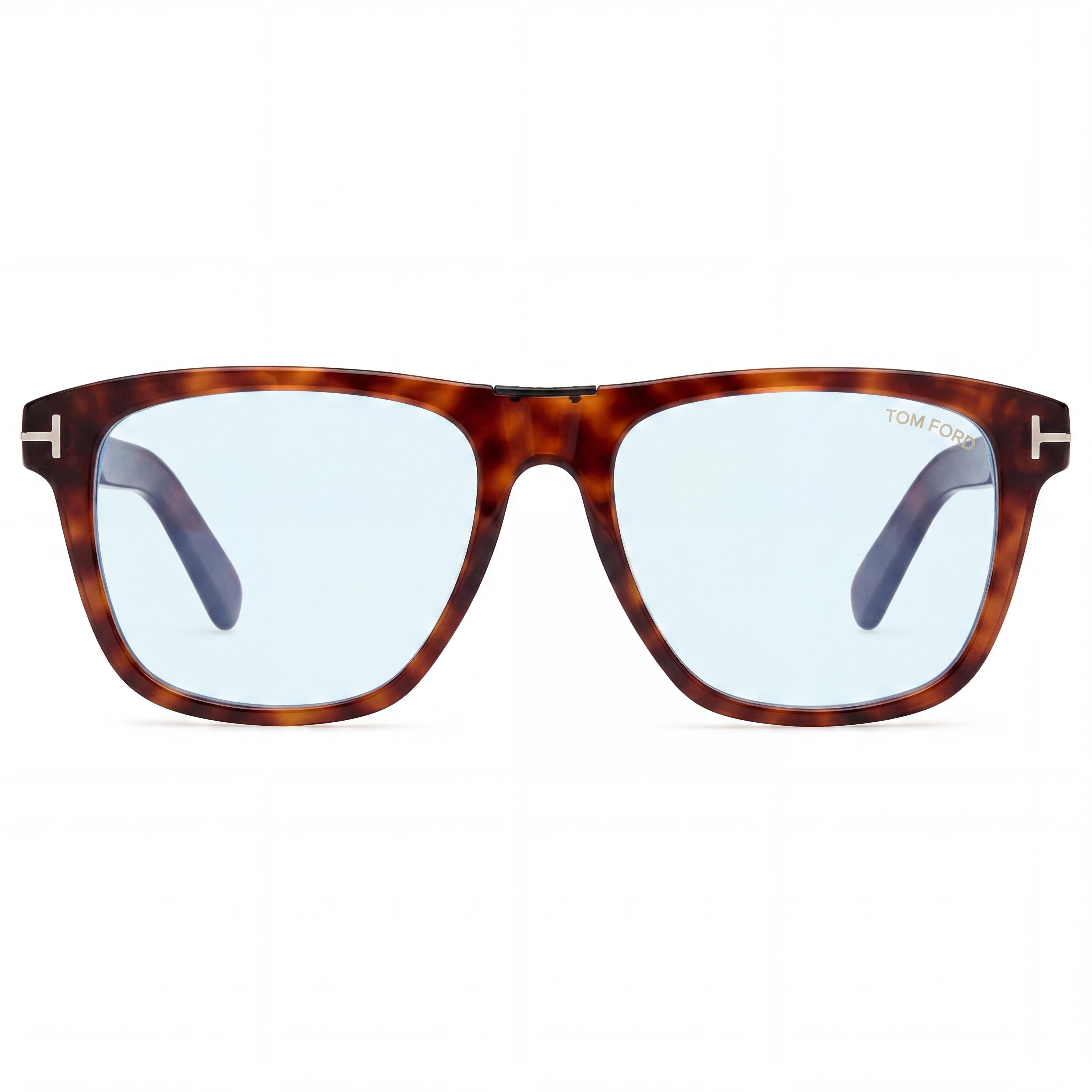 Tom Ford Ft5902-b Women's Red Havana Plastic Frame Eyewear with Red Havana Polycarbonate Lenses, 54mm, Photo 2