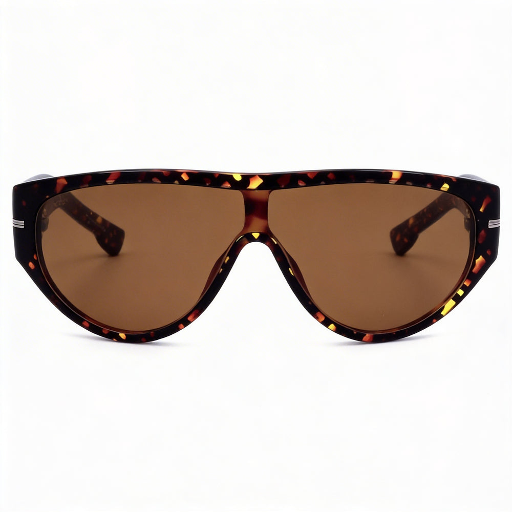 Hugo Boss Men's Boss 1623/S Casual Ecological Oil Havana Pattern Brown Non-Polarized UV Protection Sunglasses 99mm