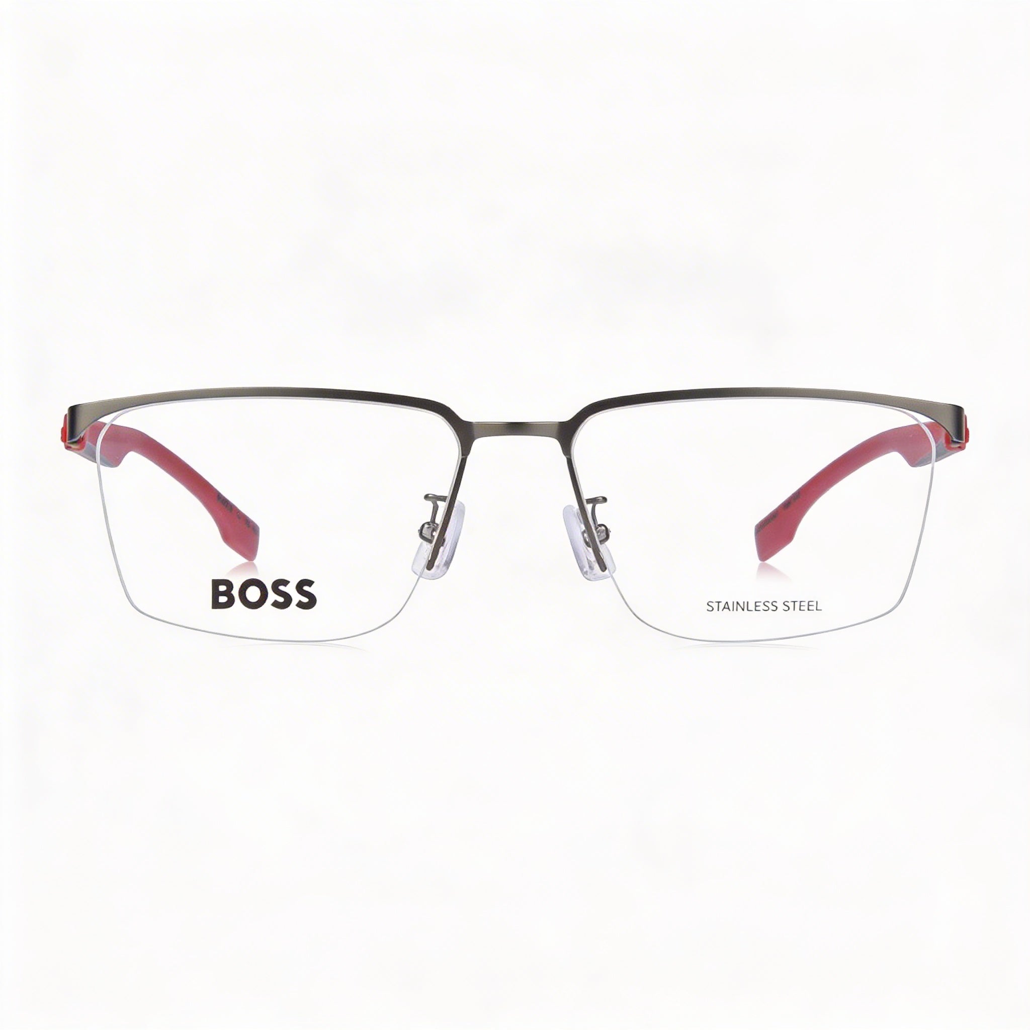 Gafas de sol Hugo Boss 1543/f de estilo moderno para hombre con montura de acero de aleación Ruth oscuro y lentes de policarbonato de 57 mm, Photo 2